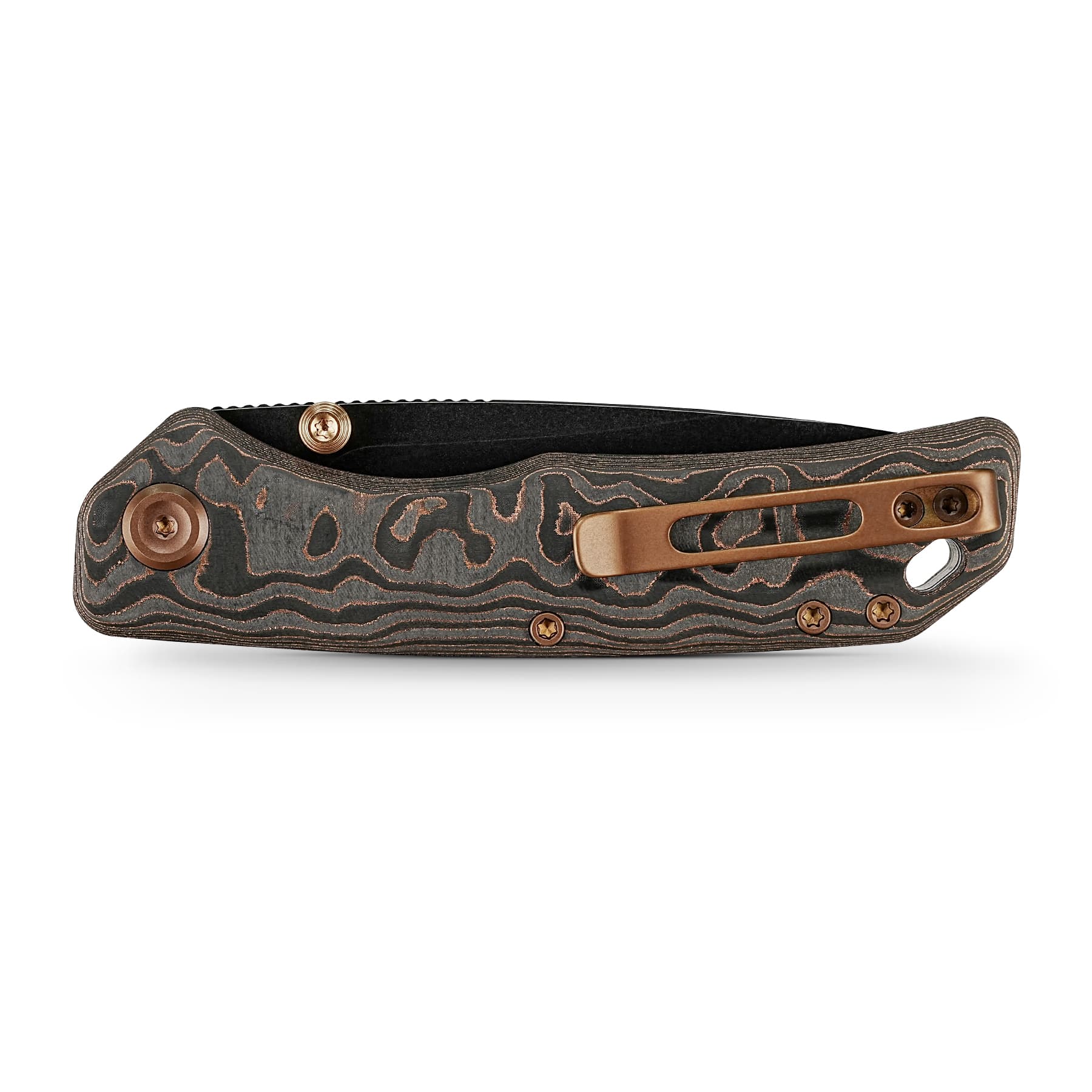 Marten 330 - Top Liner Lock (3.30" 154CM Blade & Carbon Fiber Handle) - A1619