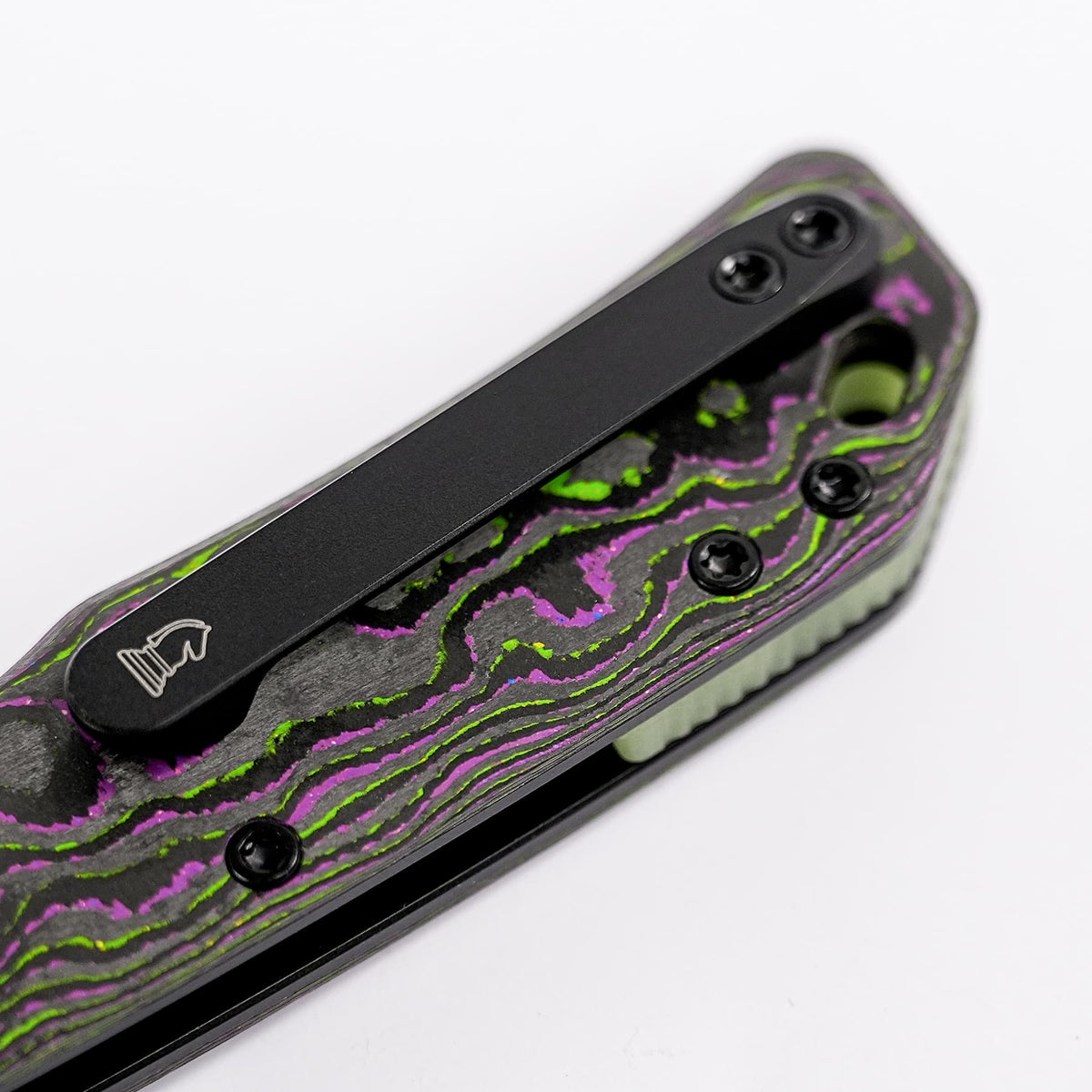 Marten 330 - Top Liner Lock (3.30" M390 Blade & Camo Carbon Handle) - A1621 -Every Day Gear Exclusive