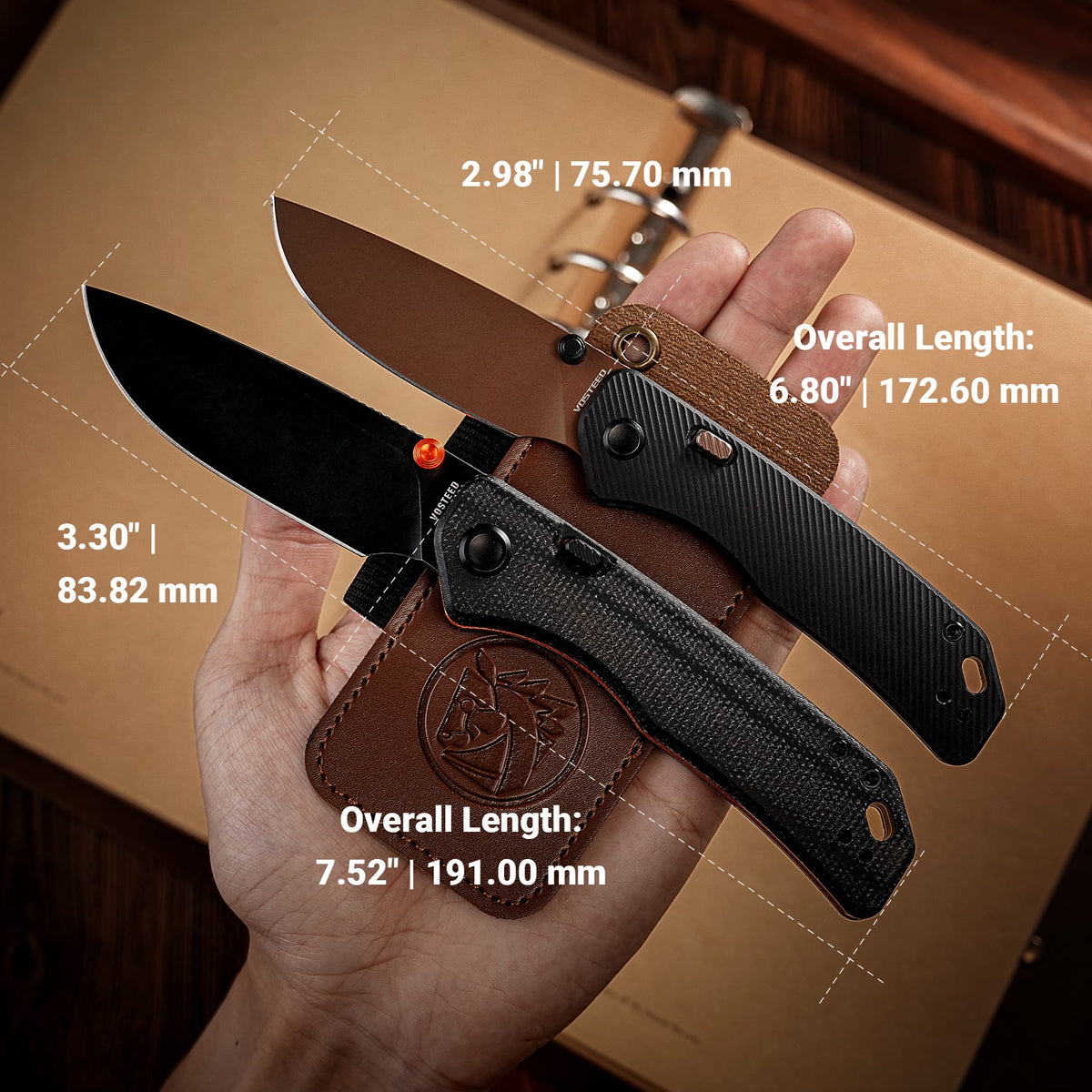 Coming Soon - Marten 330 - Top Liner Lock (3.30" 14C28N Blade & Micarta Handle) - A1622