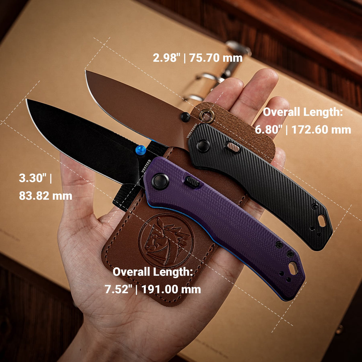 Coming Soon - Marten 330 - Top Liner Lock (3.30" 14C28N Blade & G10 Handle) - A1623