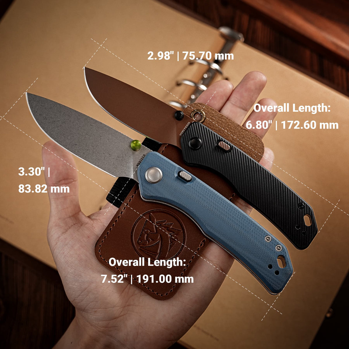 Coming Soon - Marten 330 - Top Liner Lock (3.30" 14C28N Blade & G10 Handle) - A1625
