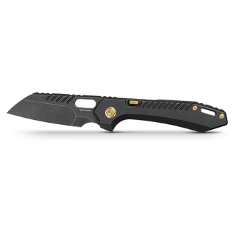 RSKAOS - Top Liner Lock (3.3" M390 Sheepsfoot Blade & Titanium Handle) - MHET3