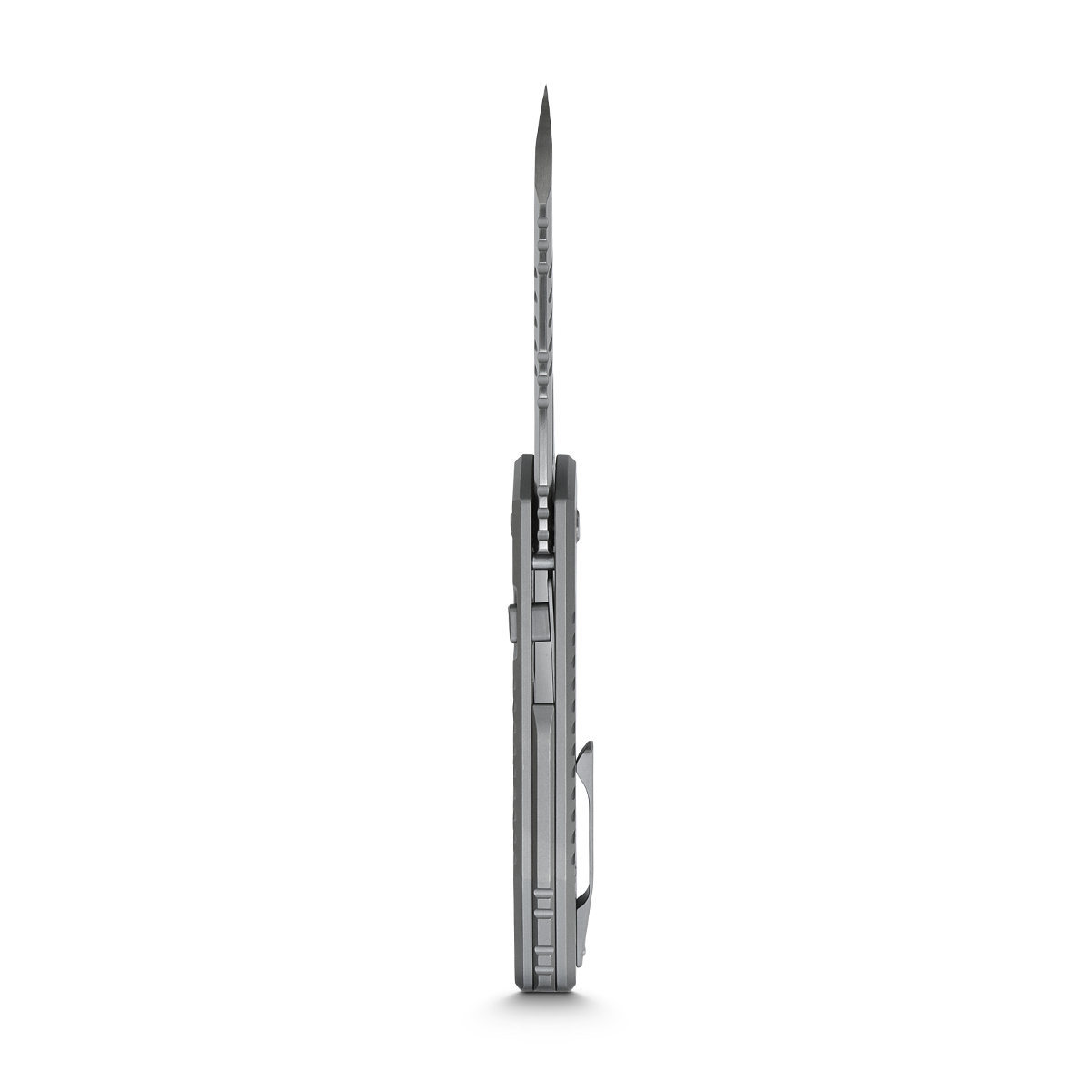 RSKAOS - Top Liner Lock (3.3" M390 Sheepsfoot Blade & Titanium Handle) - MHET4