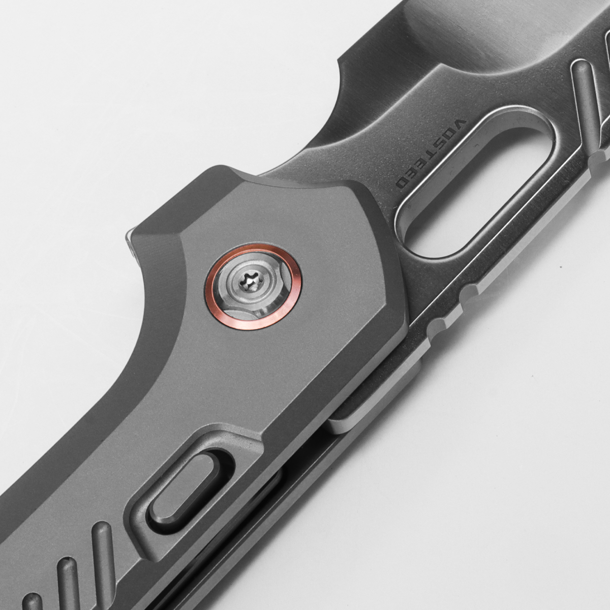 RSKAOS - Top Liner Lock (3.46" M390 Wharncliffe Blade & Titanium Handle) - MHET2