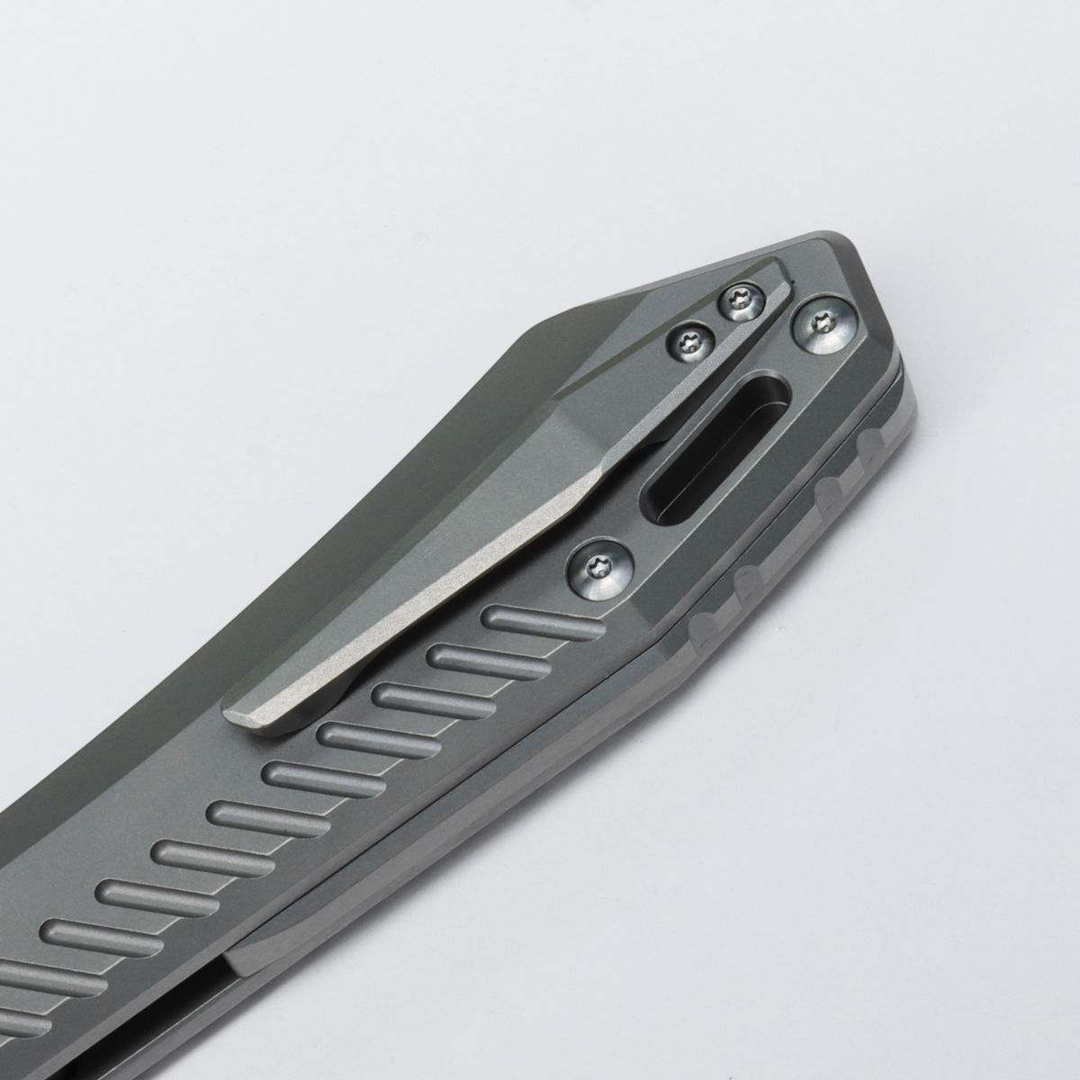 RSKAOS - Top Liner Lock (3.46" M390 Wharncliffe Blade & Titanium Handle) - MHET2