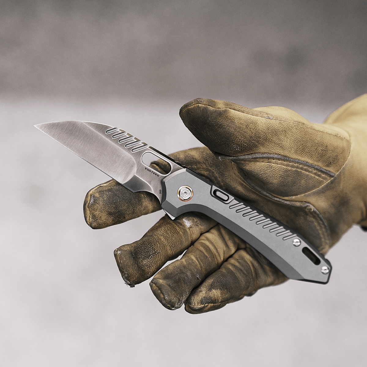 RSKAOS - Top Liner Lock (3.46" M390 Wharncliffe Blade & Titanium Handle) - MHET2