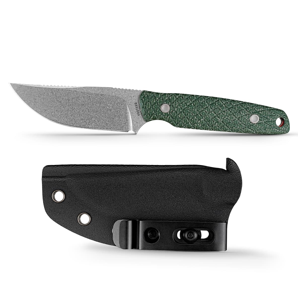 Mink - Fixed Blade Knife (3.33" AEB-L Blade & Micarta Handle) - D0113 AMAZON & TIKTOK EXCLUSIVE