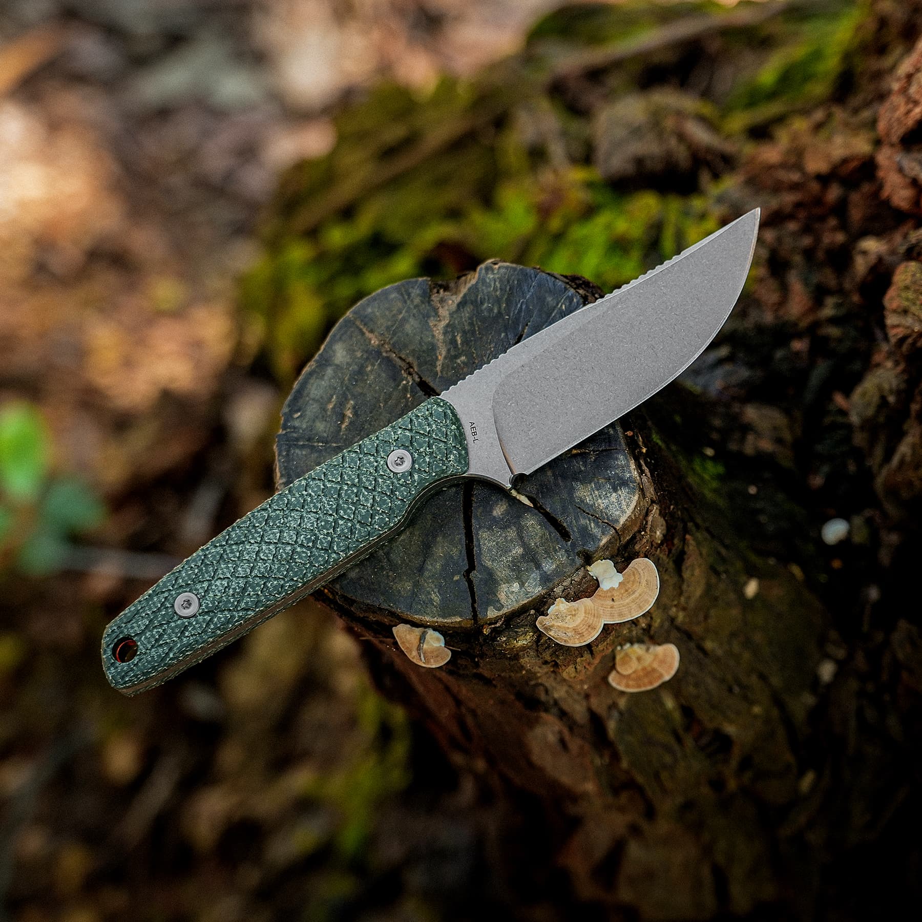 Mink - Fixed Blade Knife (3.33" AEB-L Blade & Micarta Handle) - D0113 AMAZON & TIKTOK EXCLUSIVE