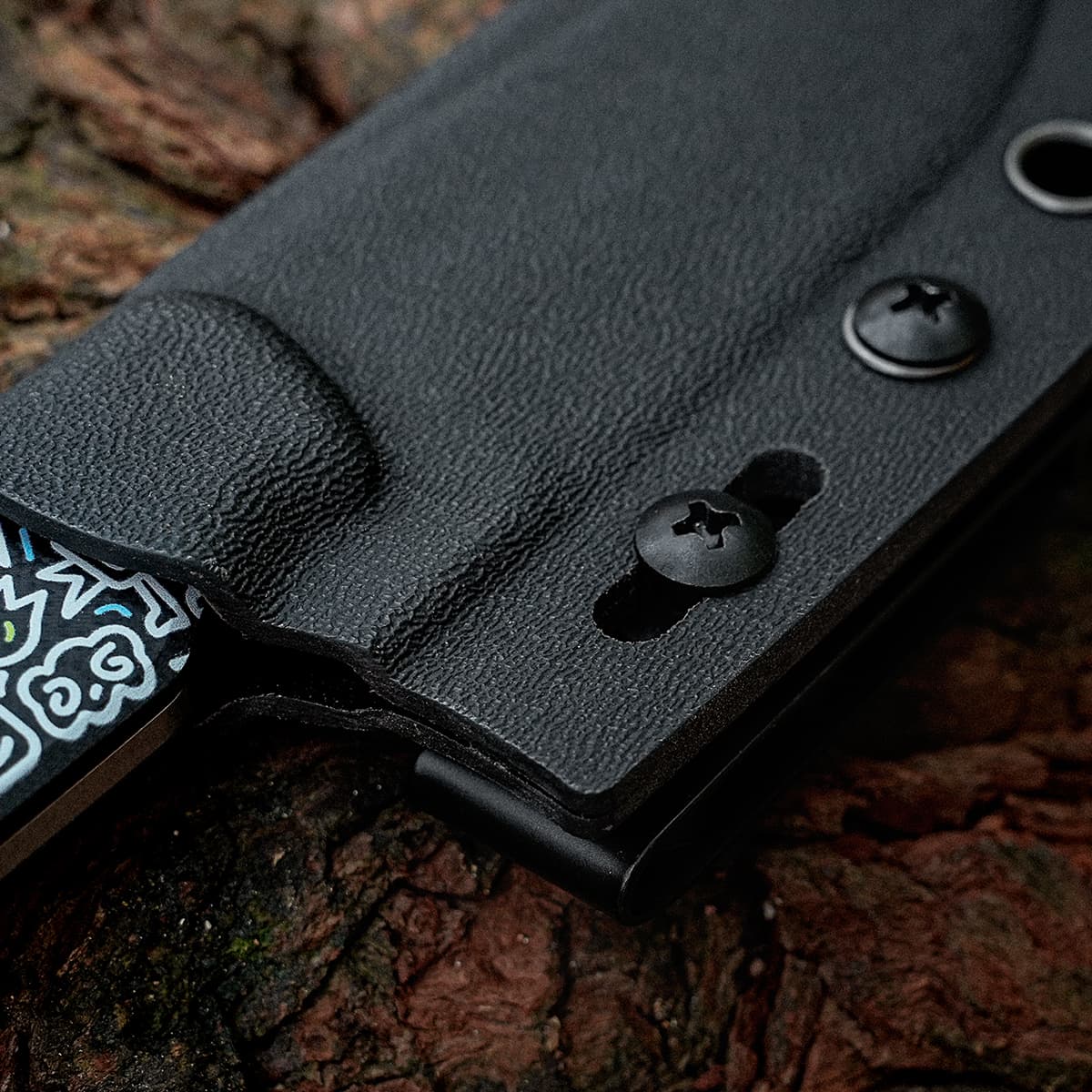 Mink - Fixed Blade Knife (3.33" AEB-L Blade & G10 Handle)  - D0114 AMAZON & TIKTOK EXCLUSIVE