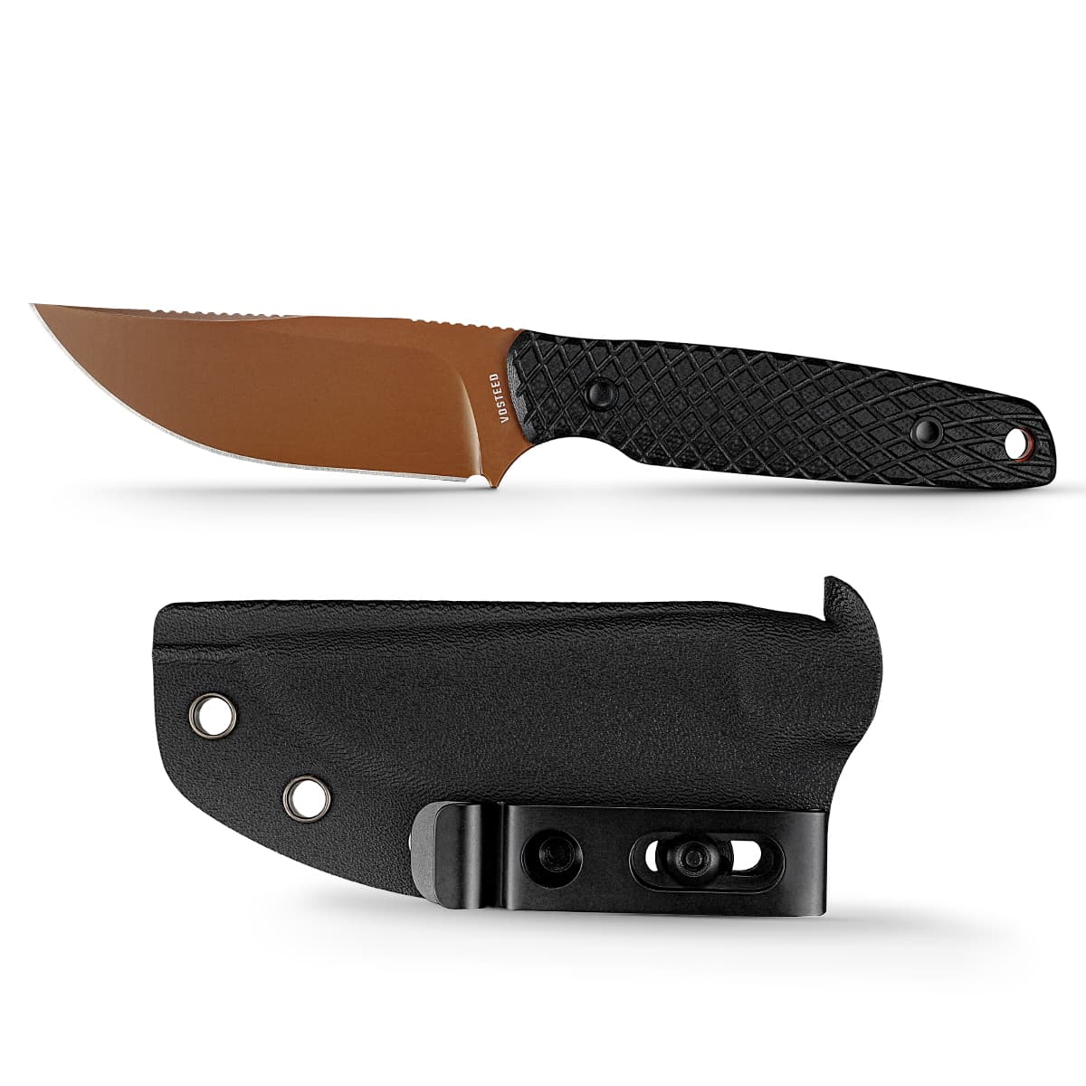 Mink - Fixed Blade Knife (3.33" AEB-L Blade & G10 Handle)  - D0114 AMAZON & TIKTOK EXCLUSIVE