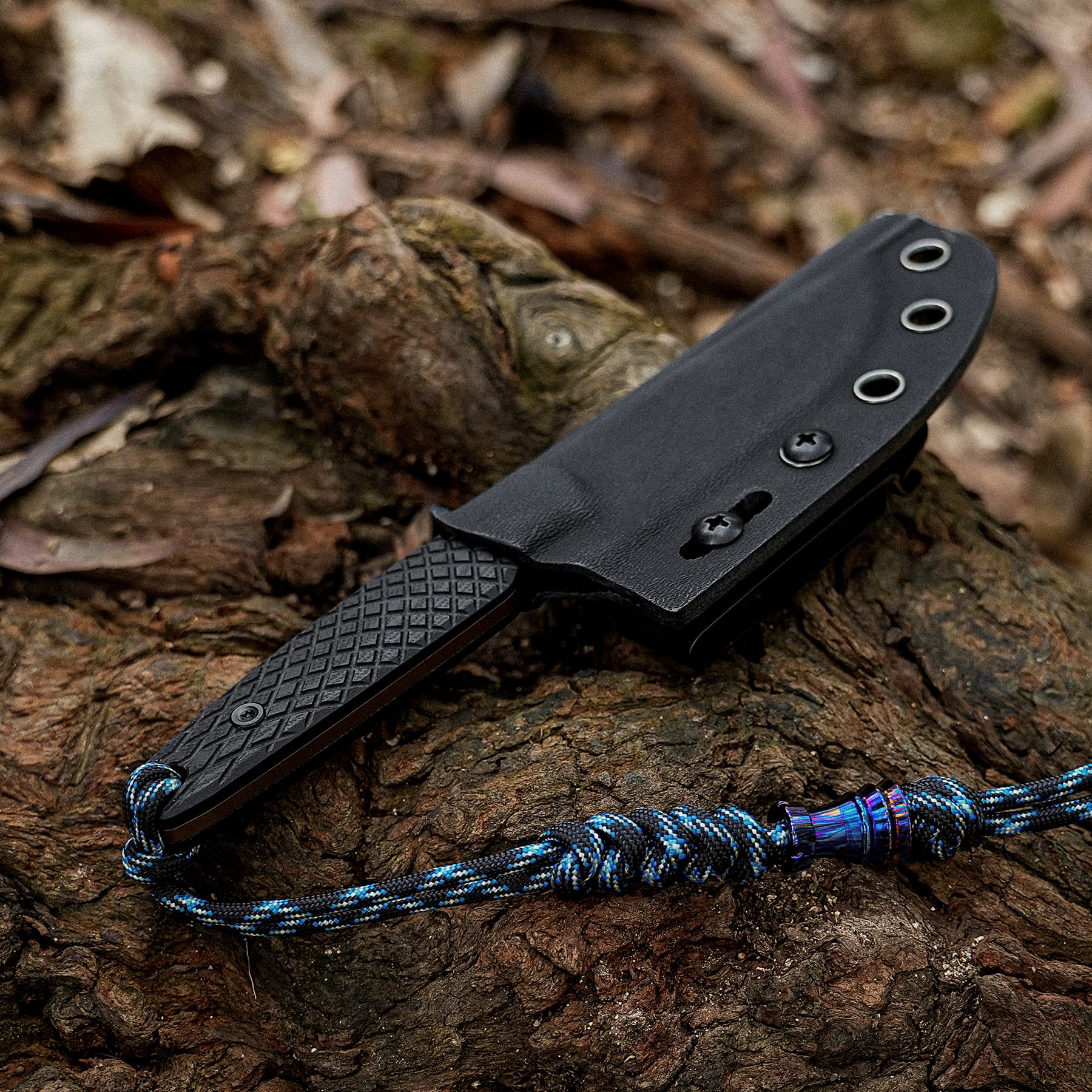 Mink - Fixed Blade Knife (3.33" AEB-L Blade & G10 Handle)  - D0114 AMAZON & TIKTOK EXCLUSIVE