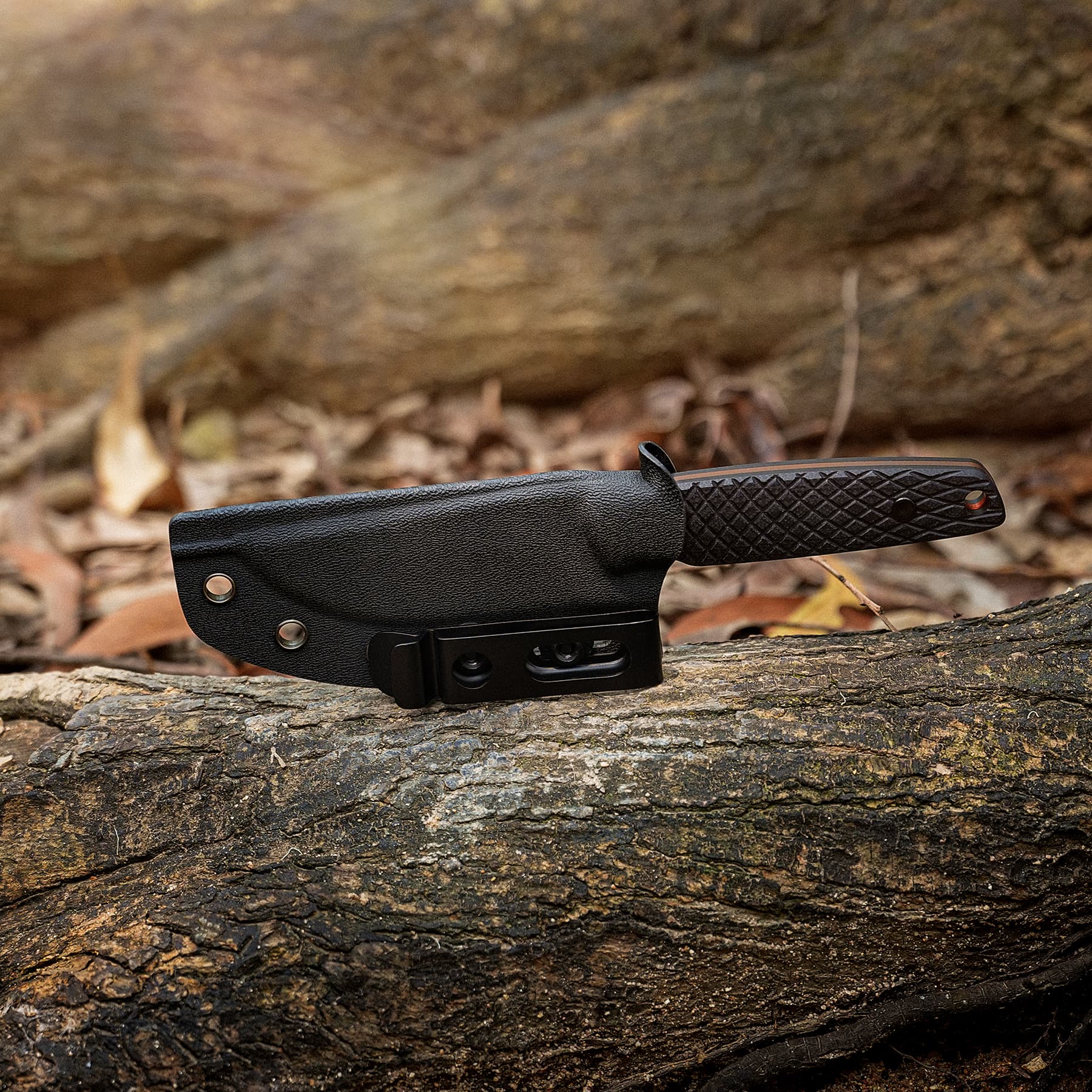Mink - Fixed Blade Knife (3.33" AEB-L Blade & G10 Handle)  - D0114 AMAZON & TIKTOK EXCLUSIVE