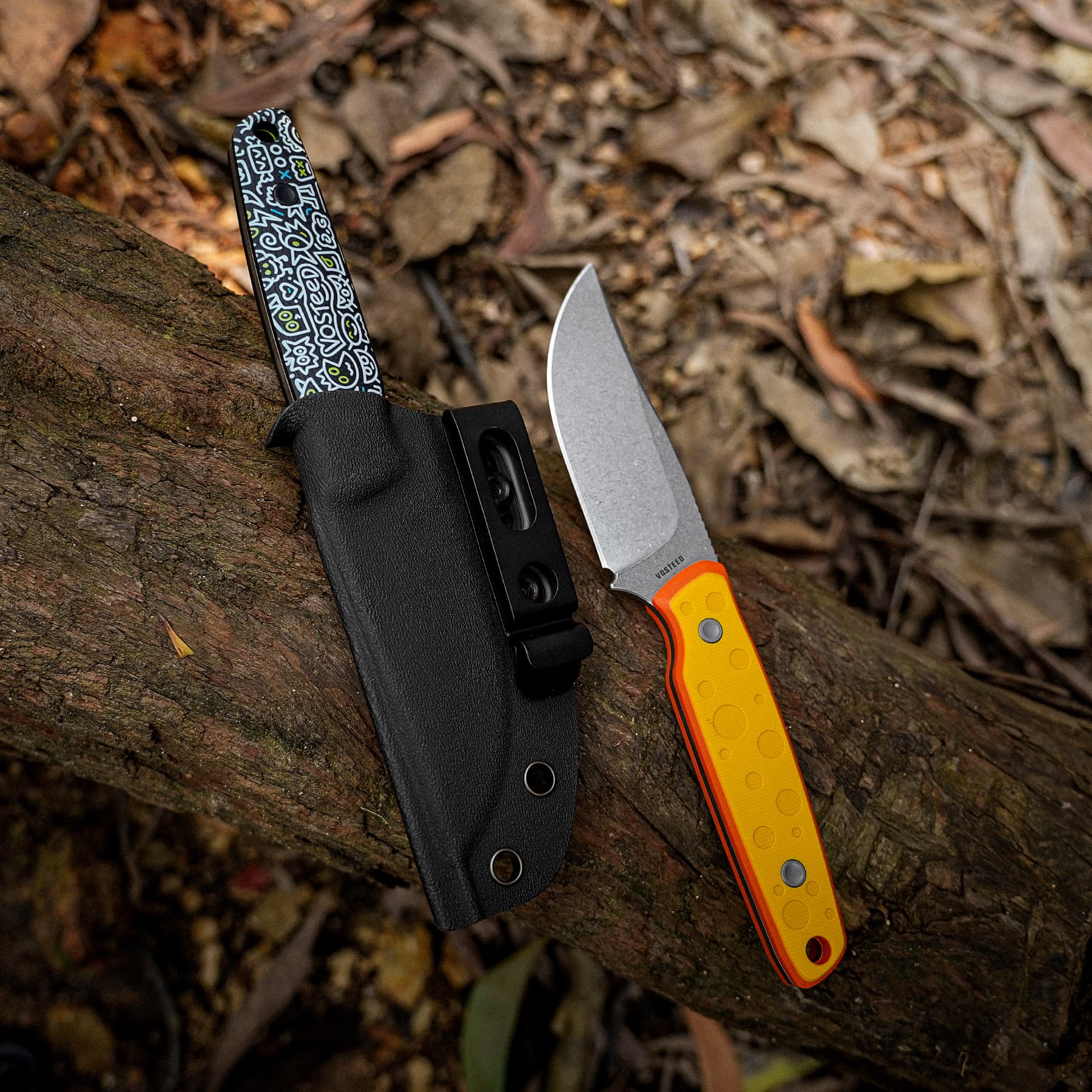 Mink - Fixed Blade Knife  (3.33" 14C28N Blade & G10 Handle) - D0116 AMAZON & TIKTOK EXCLUSIVE
