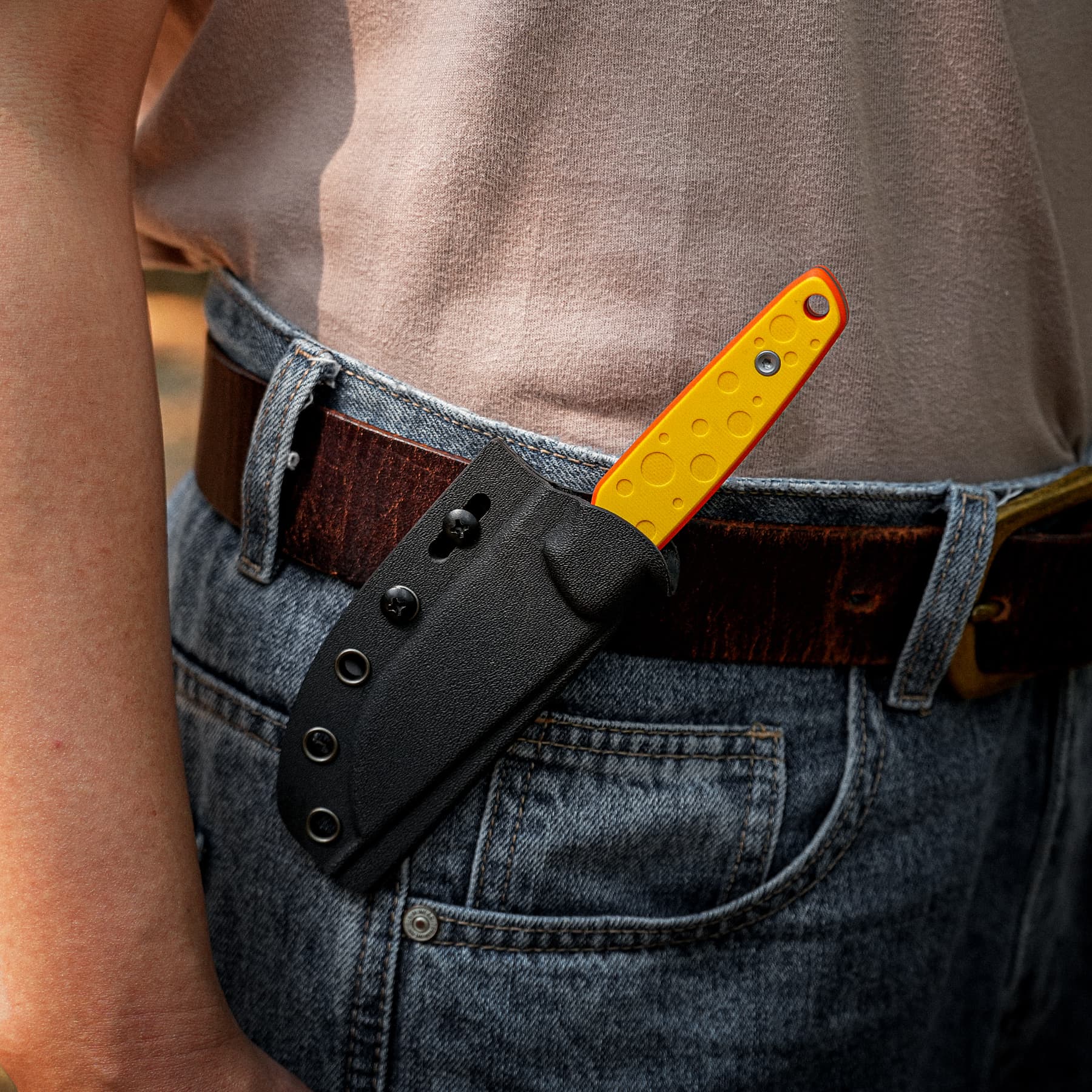 Mink - Fixed Blade Knife  (3.33" 14C28N Blade & G10 Handle) - D0116 AMAZON & TIKTOK EXCLUSIVE