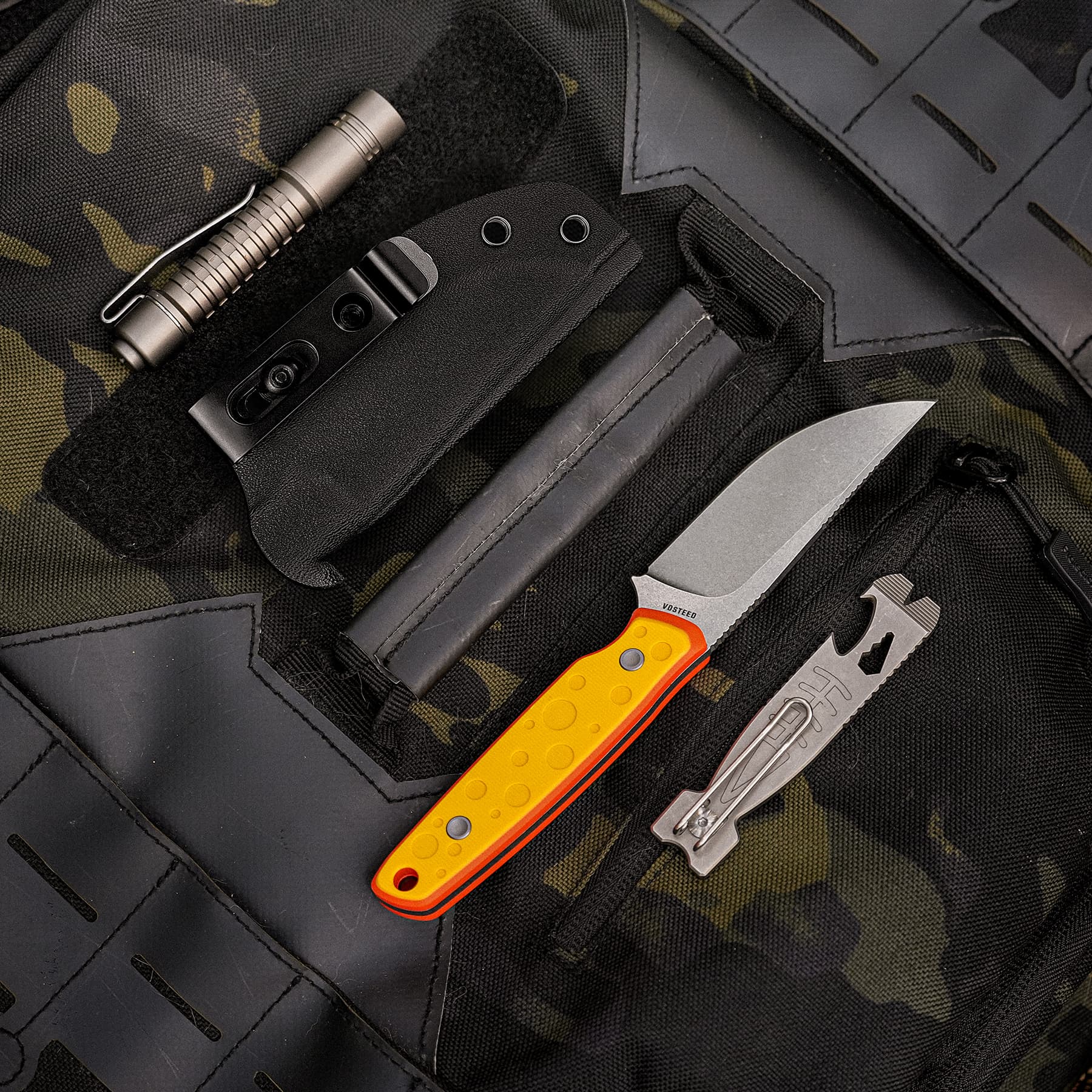 Mink - Fixed Blade Knife  (3.33" 14C28N Blade & G10 Handle) - D0116 AMAZON & TIKTOK EXCLUSIVE