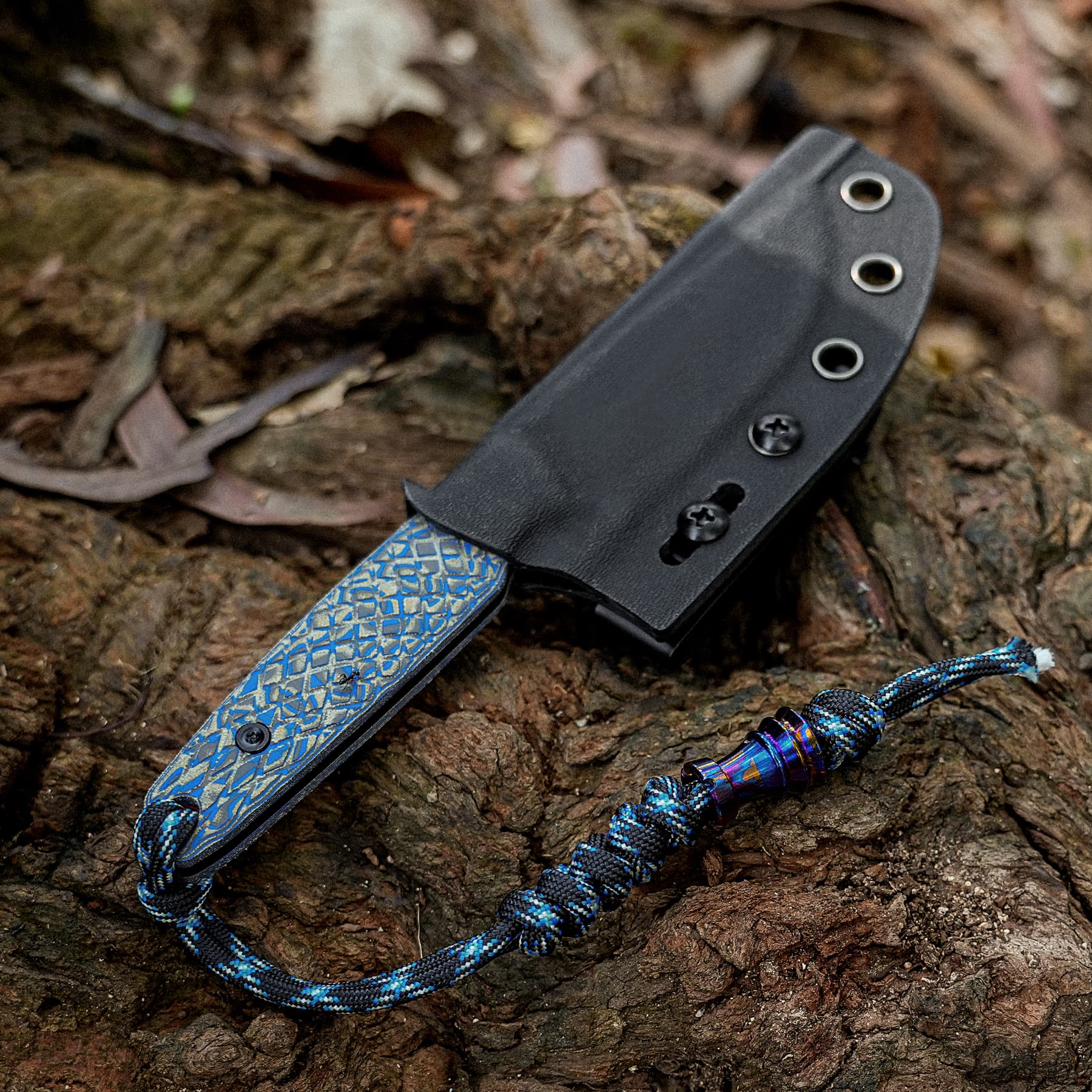 Mink - Fixed Blade Knife  (3.33" 14C28N Blade & Micarta Handle) - D0117 AMAZON & TIKTOK EXCLUSIVE