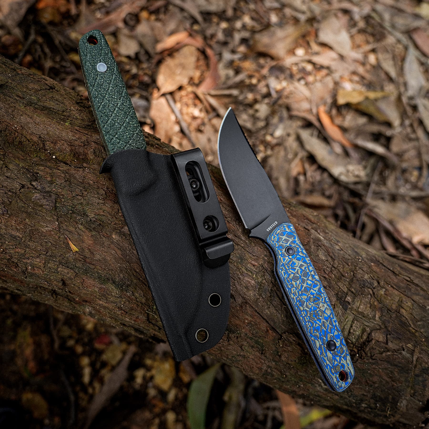 Mink - Fixed Blade Knife  (3.33" 14C28N Blade & Micarta Handle) - D0117 AMAZON & TIKTOK EXCLUSIVE