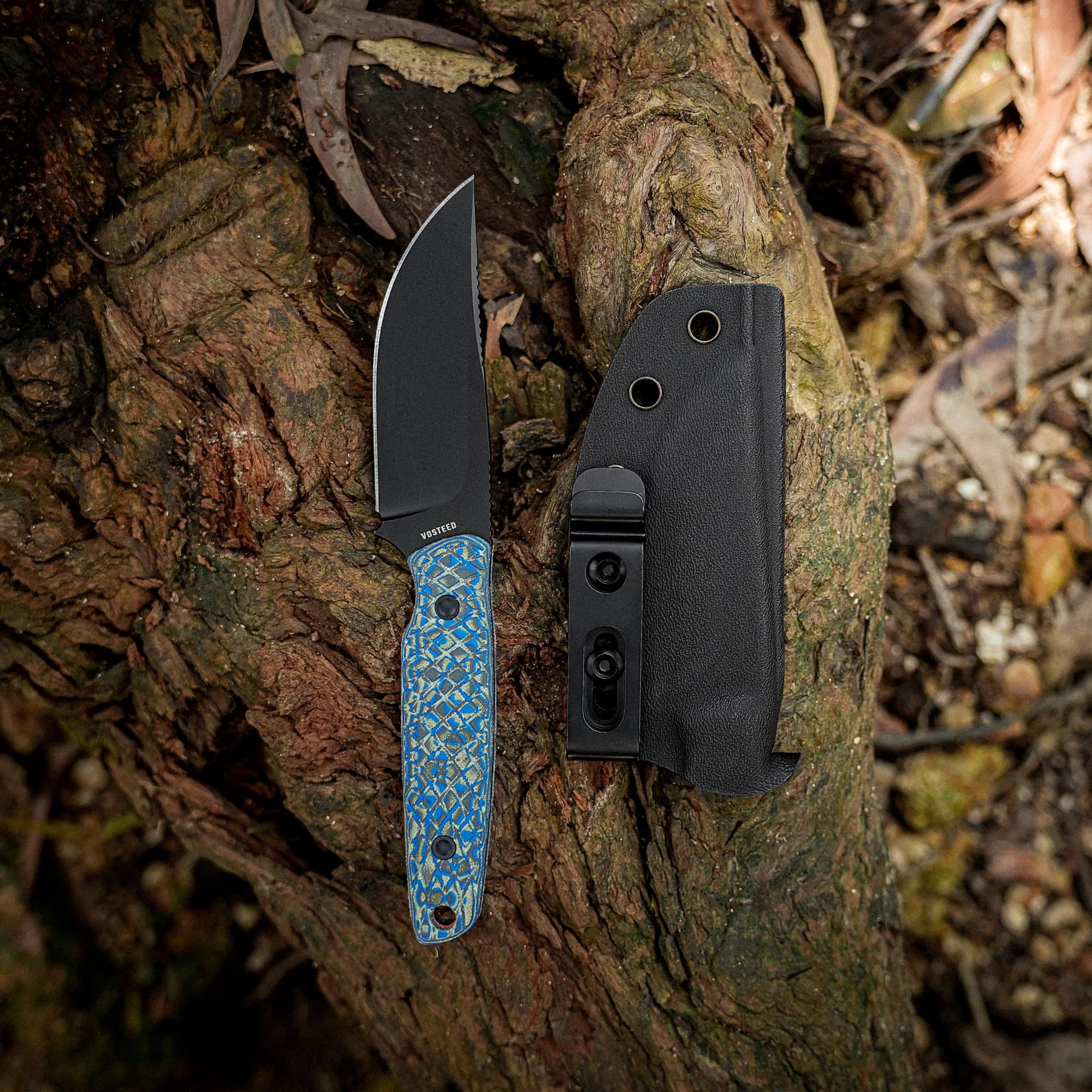 Mink - Fixed Blade Knife  (3.33" 14C28N Blade & Micarta Handle) - D0117 AMAZON & TIKTOK EXCLUSIVE