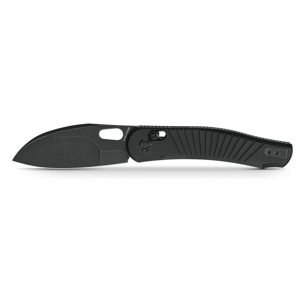 Morel Crossbar Lock Knife (2.99" N690 Blade & Aluminum Handle) Vosteed