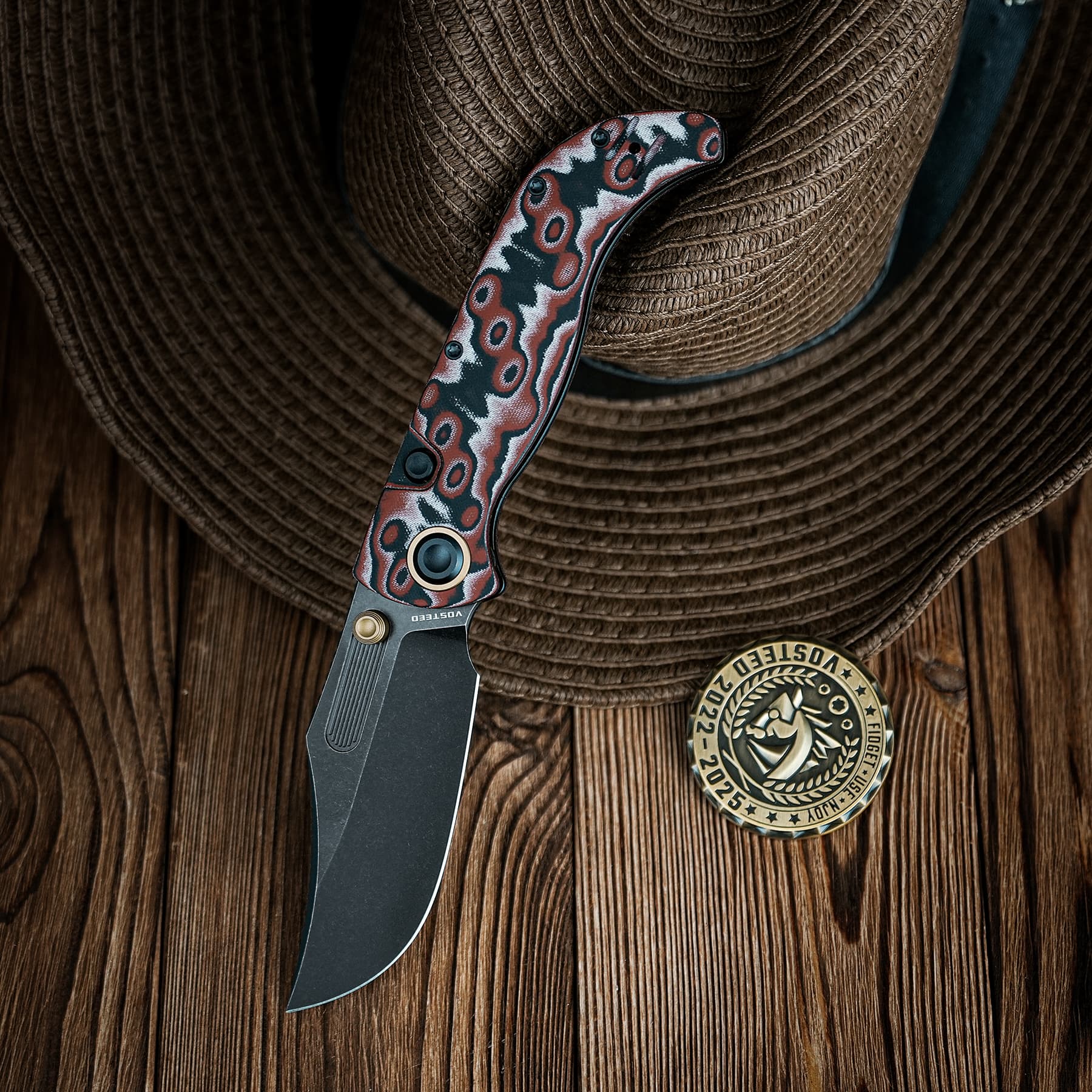 Coming Soon - Naga- Top Liner Lock(3.47" S35VN Blade & Micarta Handle) - A3905