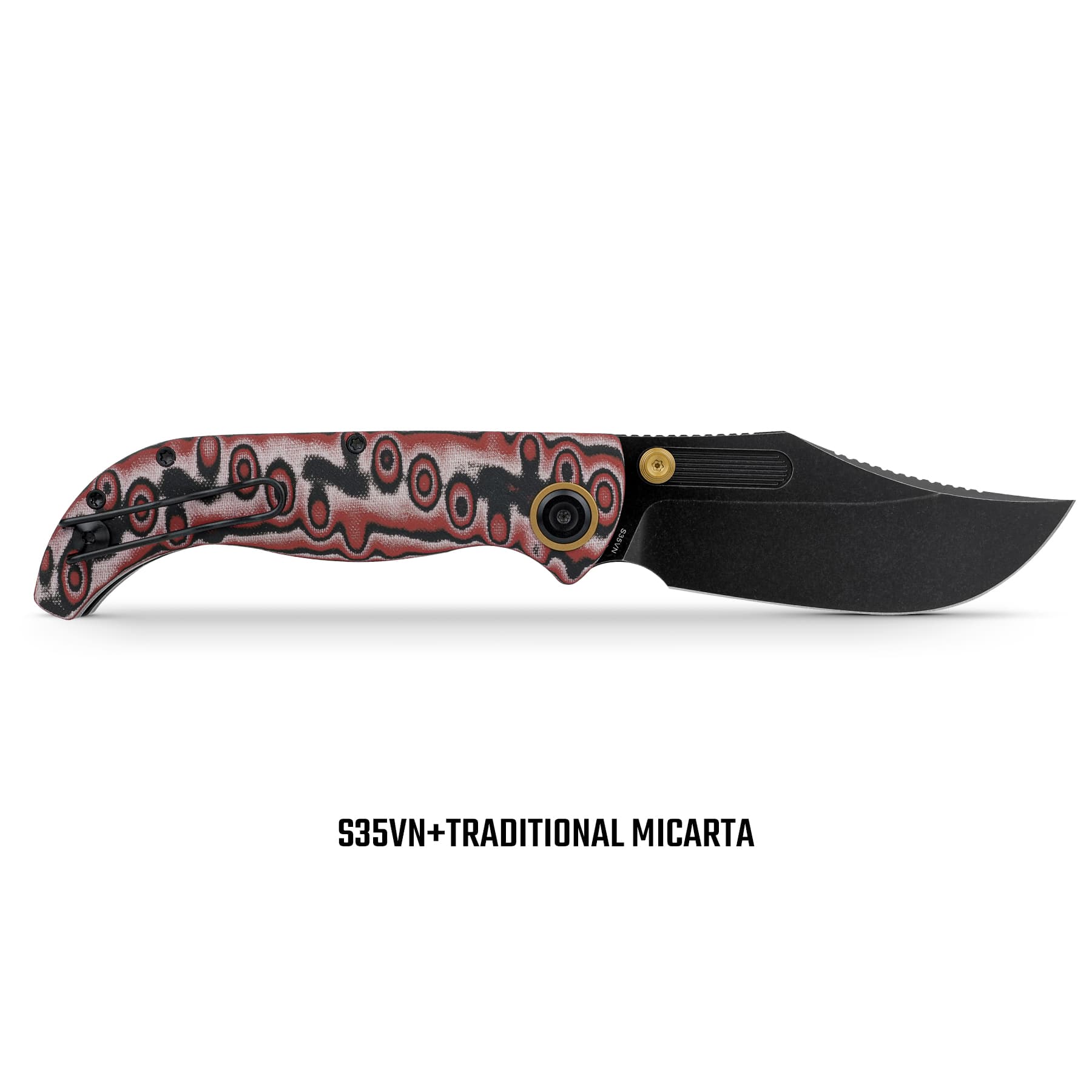 Coming Soon - Naga- Top Liner Lock(3.47" S35VN Blade & Micarta Handle) - A3905