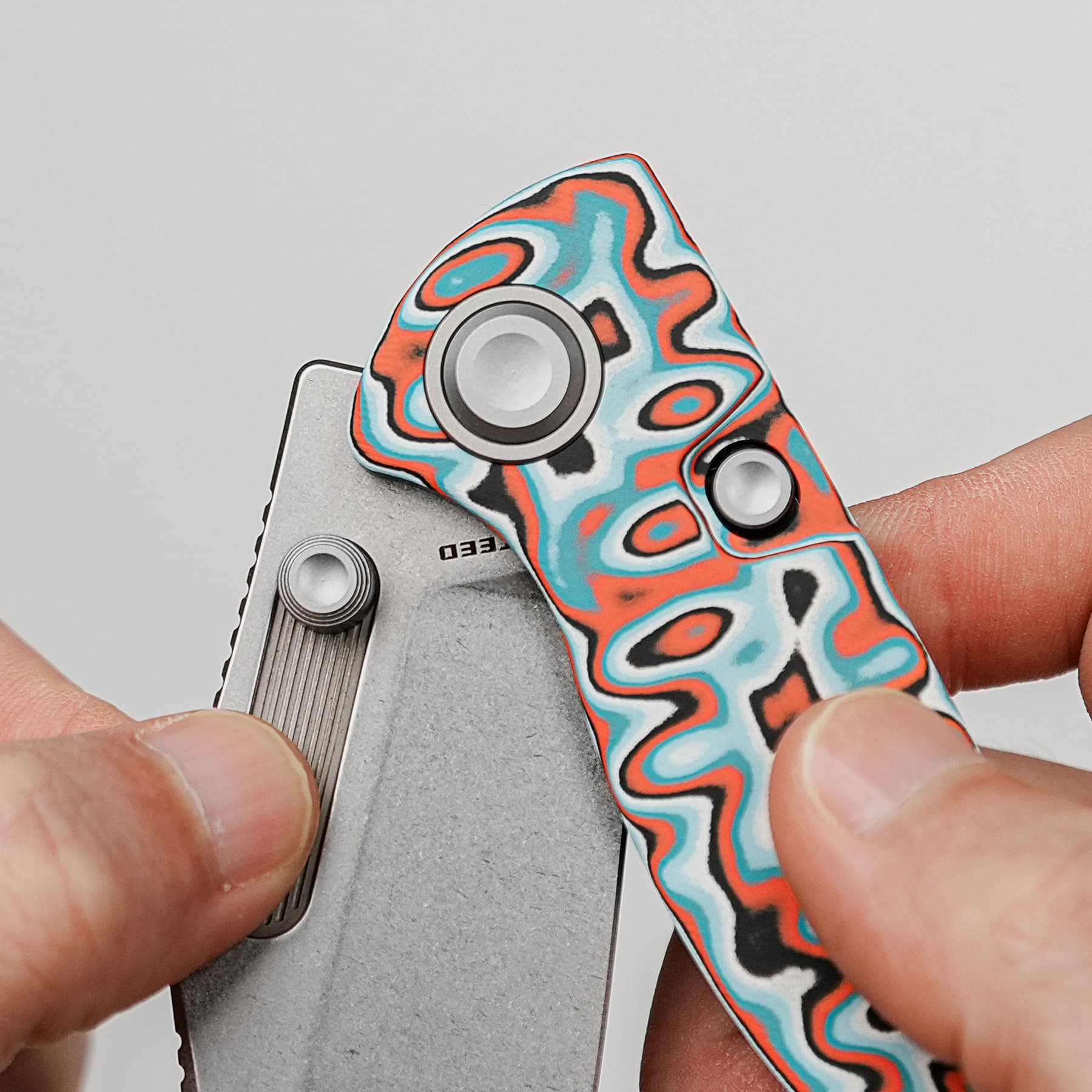 Coming Soon - Naga- Top Liner Lock(3.47" S35VN Blade & Bamboo Micarta Handle) - A3908