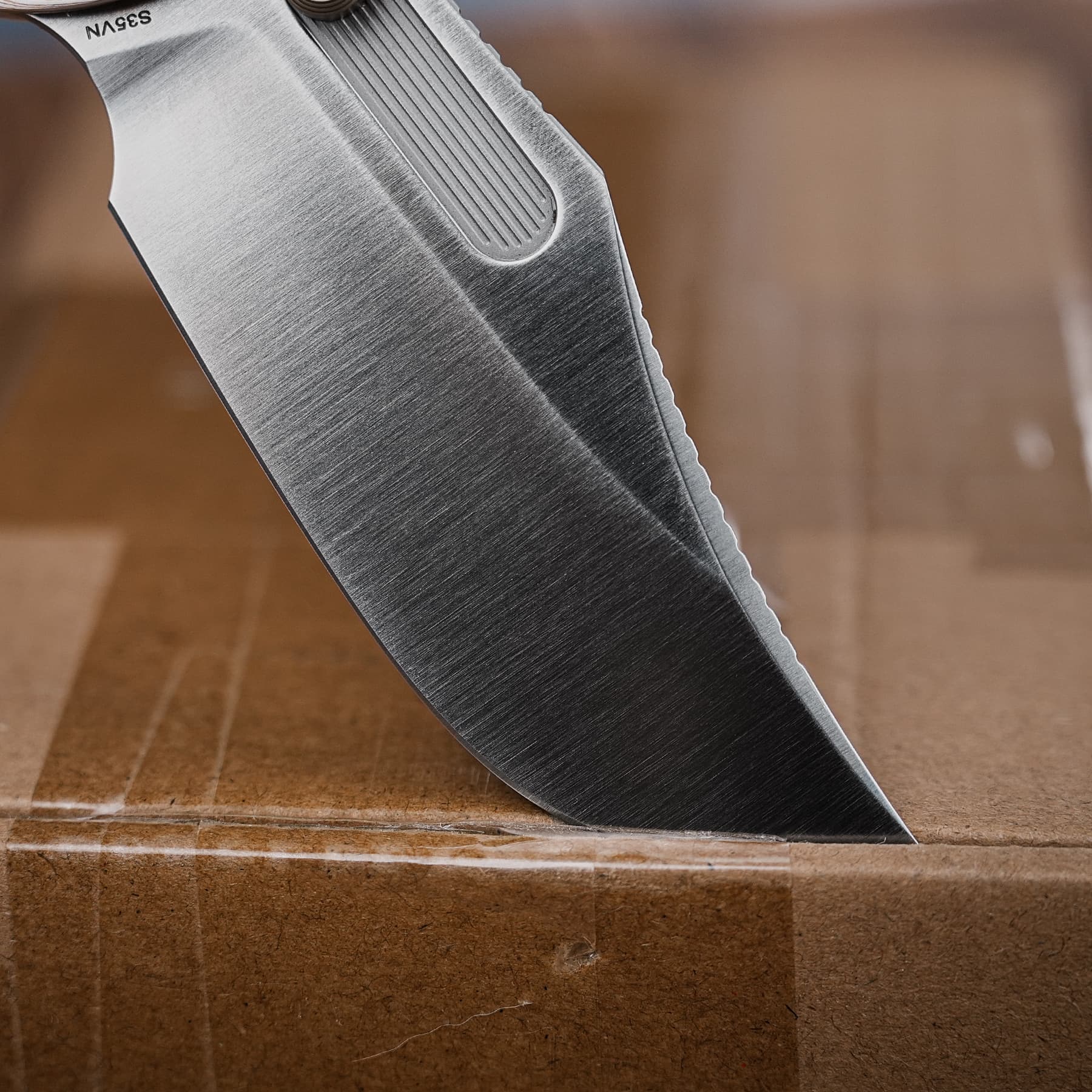 Coming Soon - Naga- Top Liner Lock(3.47" S35VN Blade & Bamboo Micarta Handle) - A3908