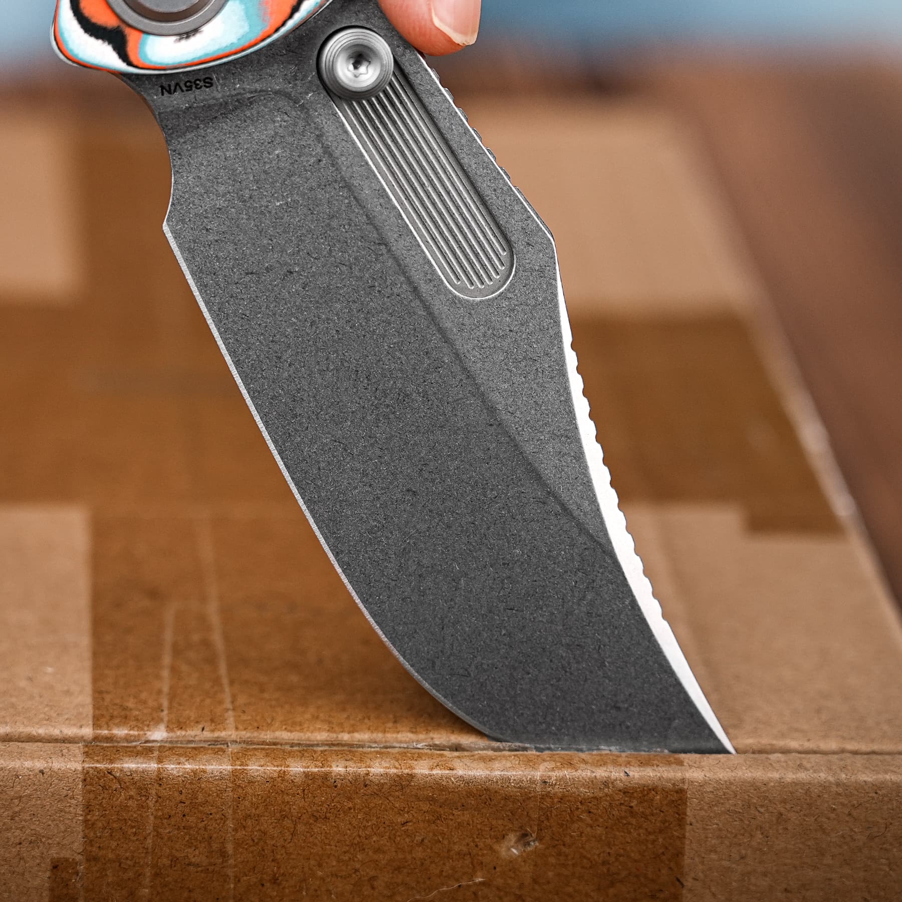 Naga Modern Navaja | An Artistic S35VN Gentleman's Knife