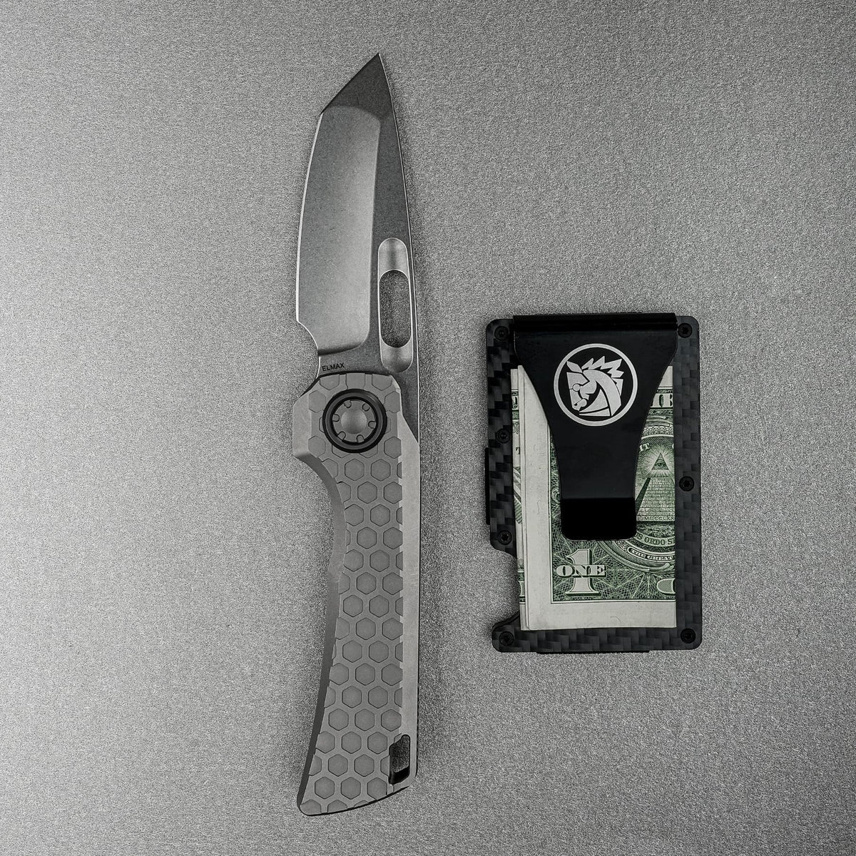 Coming Soon - Nymble - Vanchor Lock® (3.25" Elmax Blade & Titanium Handle) - A4702