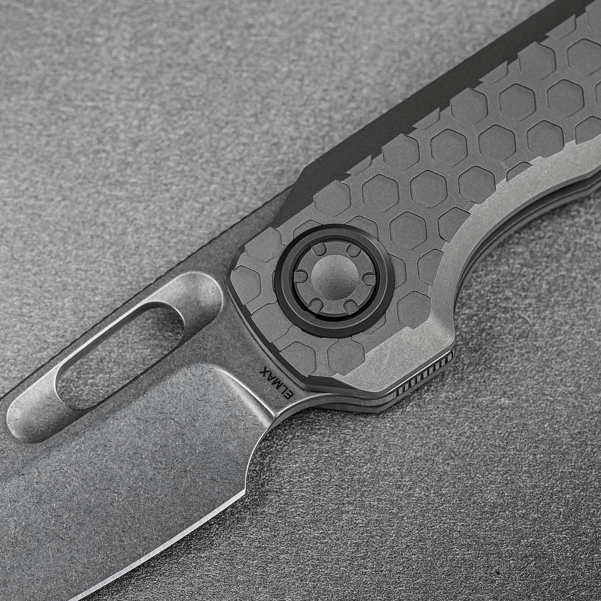 Coming Soon - Nymble - Vanchor Lock® (3.25" Elmax Blade & Titanium Handle) - A4702