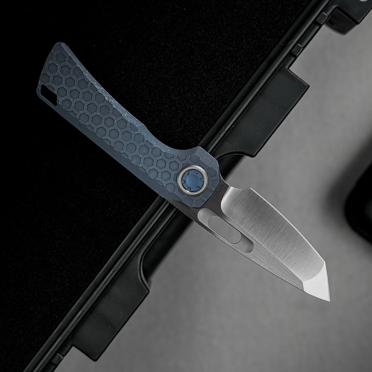 Coming Soon - Nymble - Vanchor Lock® (3.25" Elmax Blade & Titanium Handle) - A4703