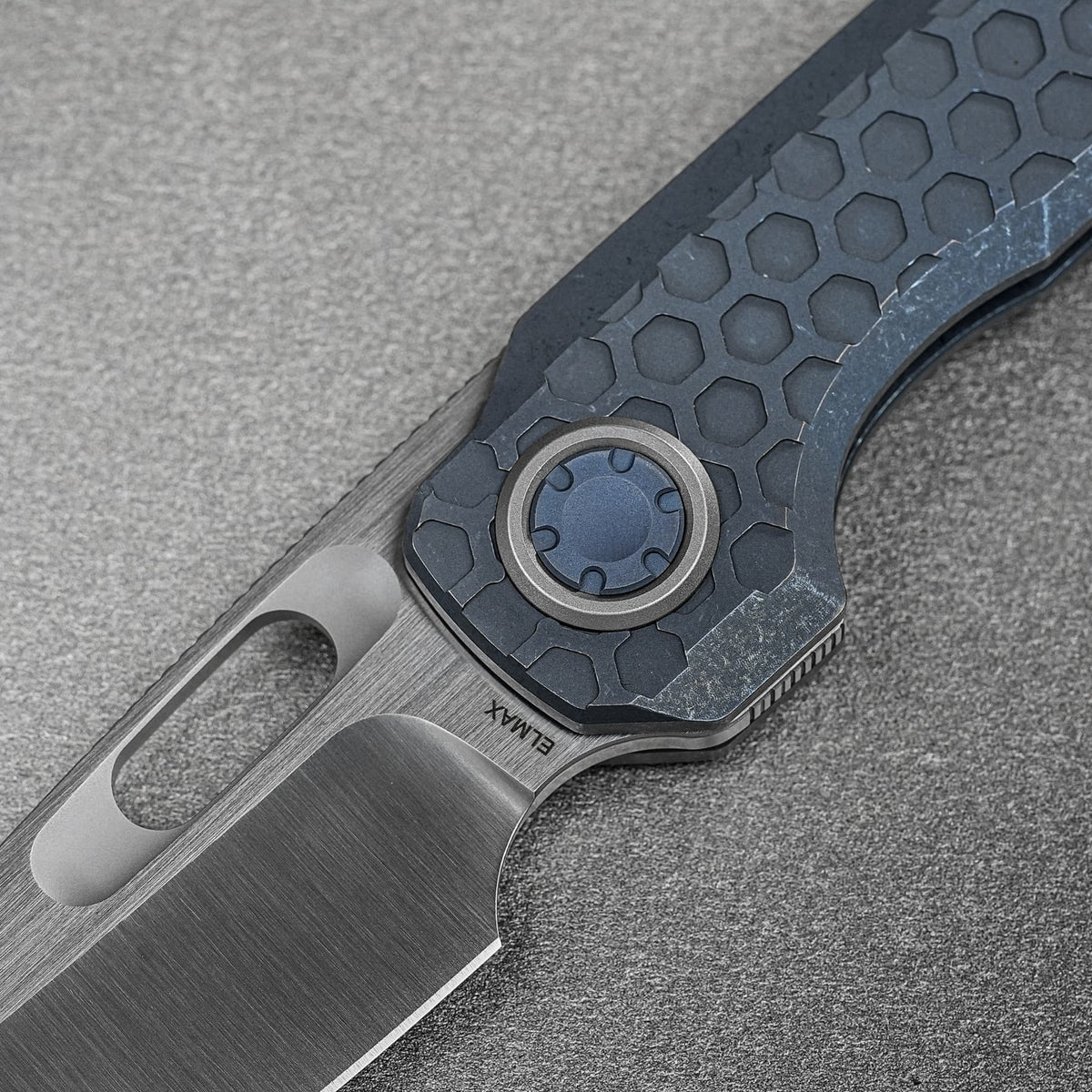 Coming Soon - Nymble - Vanchor Lock® (3.25" Elmax Blade & Titanium Handle) - A4703