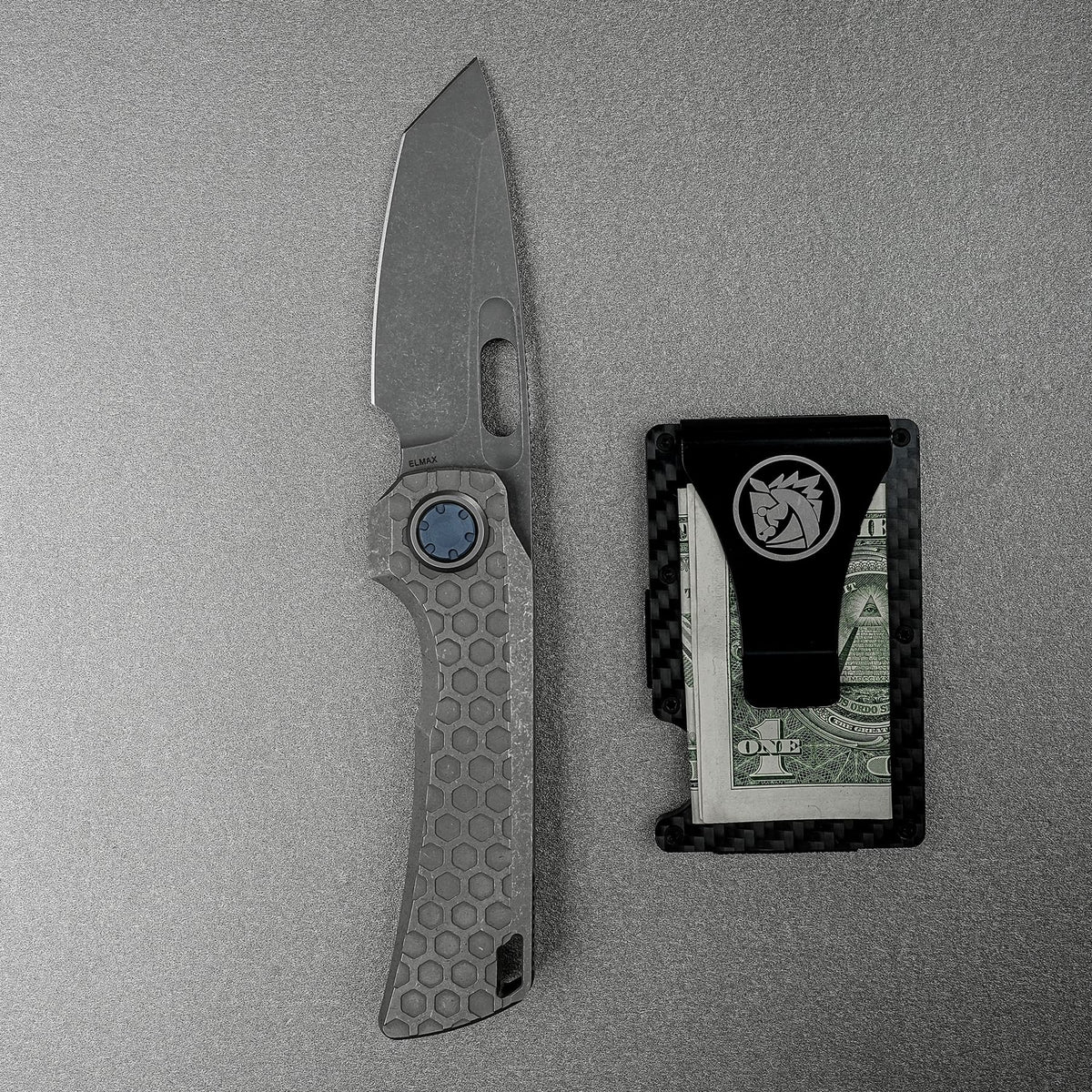Coming Soon - Nymble - Vanchor Lock® (3.25" Elmax Blade & Titanium Handle) - A4704