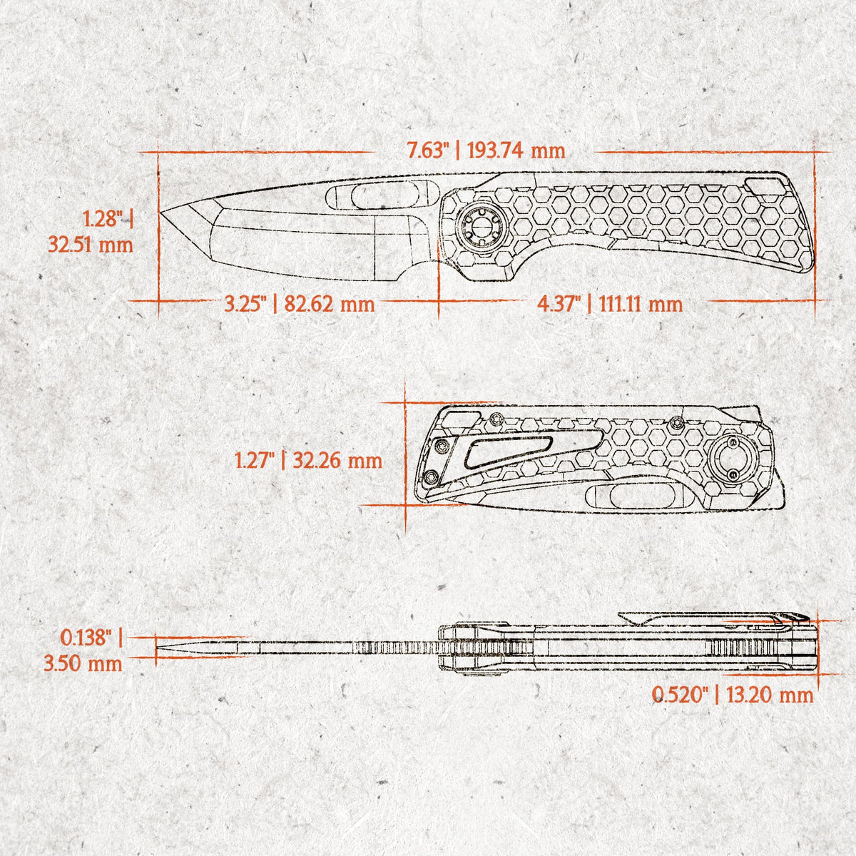 Coming Soon - Nymble - Vanchor Lock® (3.25" Elmax Blade & Titanium Handle) - A4705