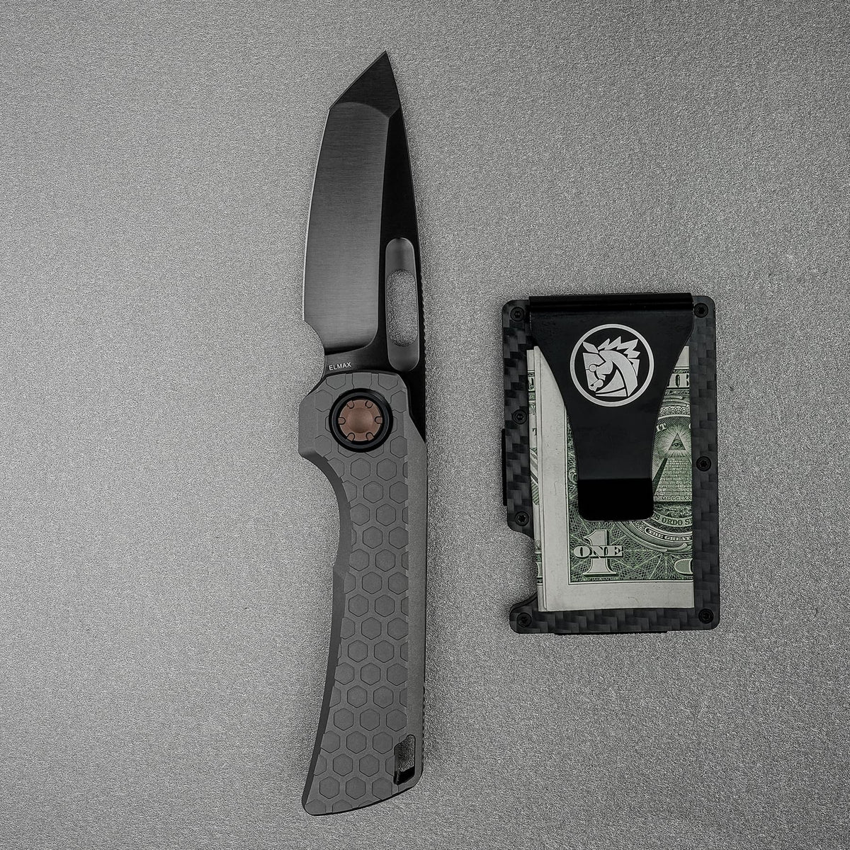 Coming Soon - Nymble - Vanchor Lock® (3.25" Elmax Blade & Titanium Handle) - A4705