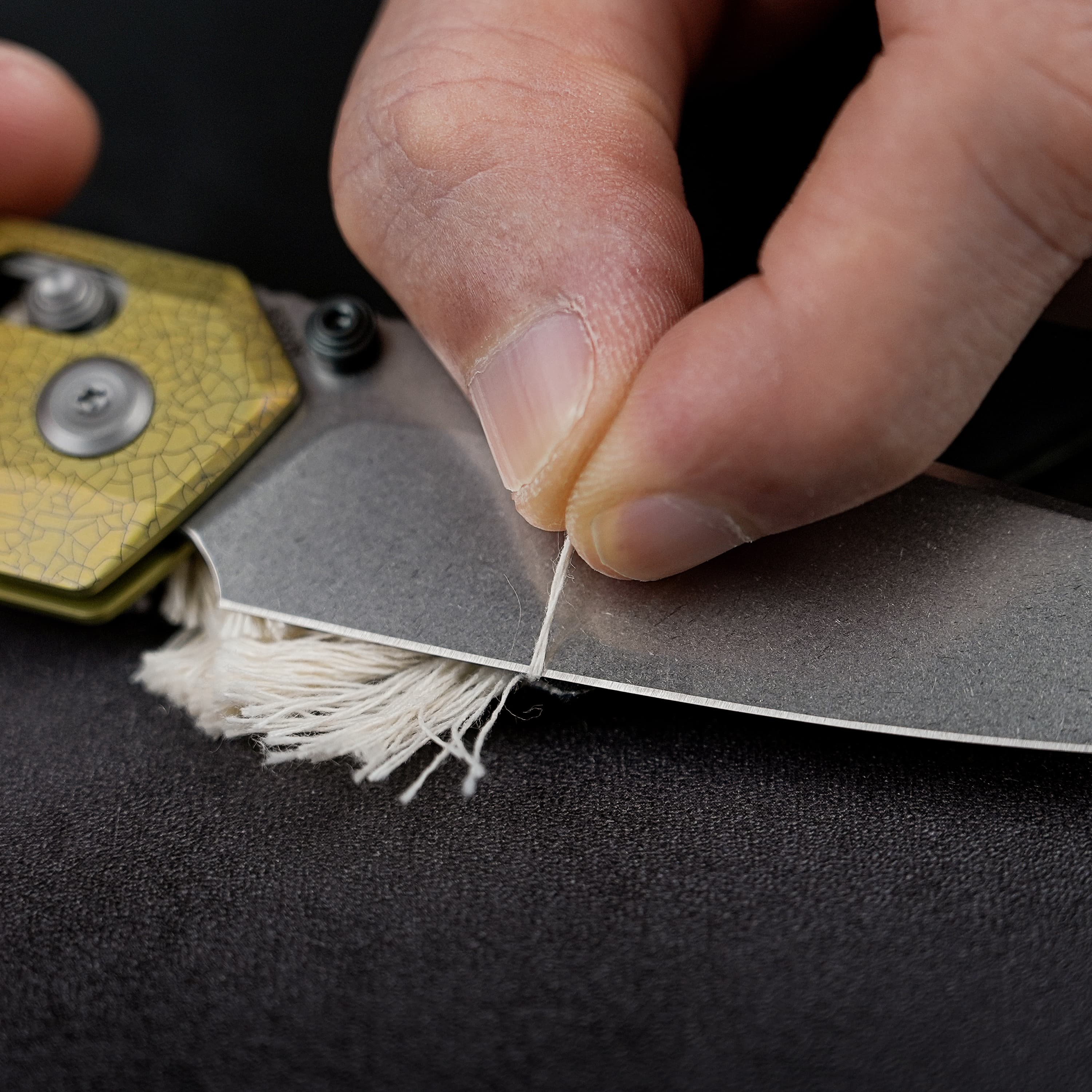 Parallel- Crossbar Lock (2.90" S35VN Blade & Titanium Handle) - A3508