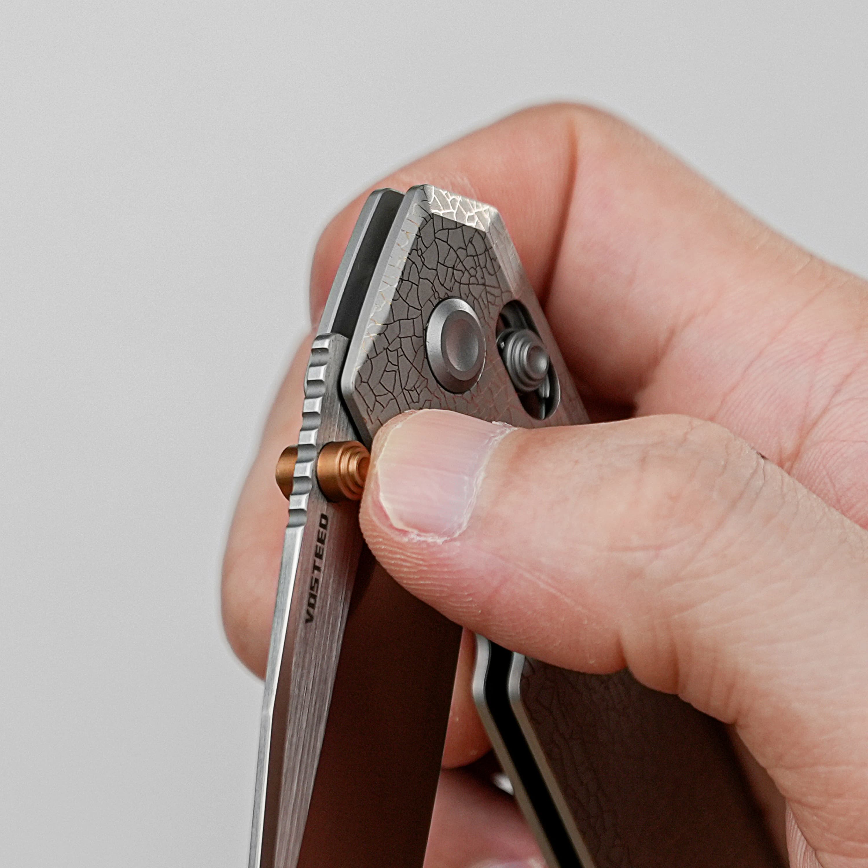Parallel- Crossbar Lock (2.90" S35VN Blade & Titanium Handle) - A3509