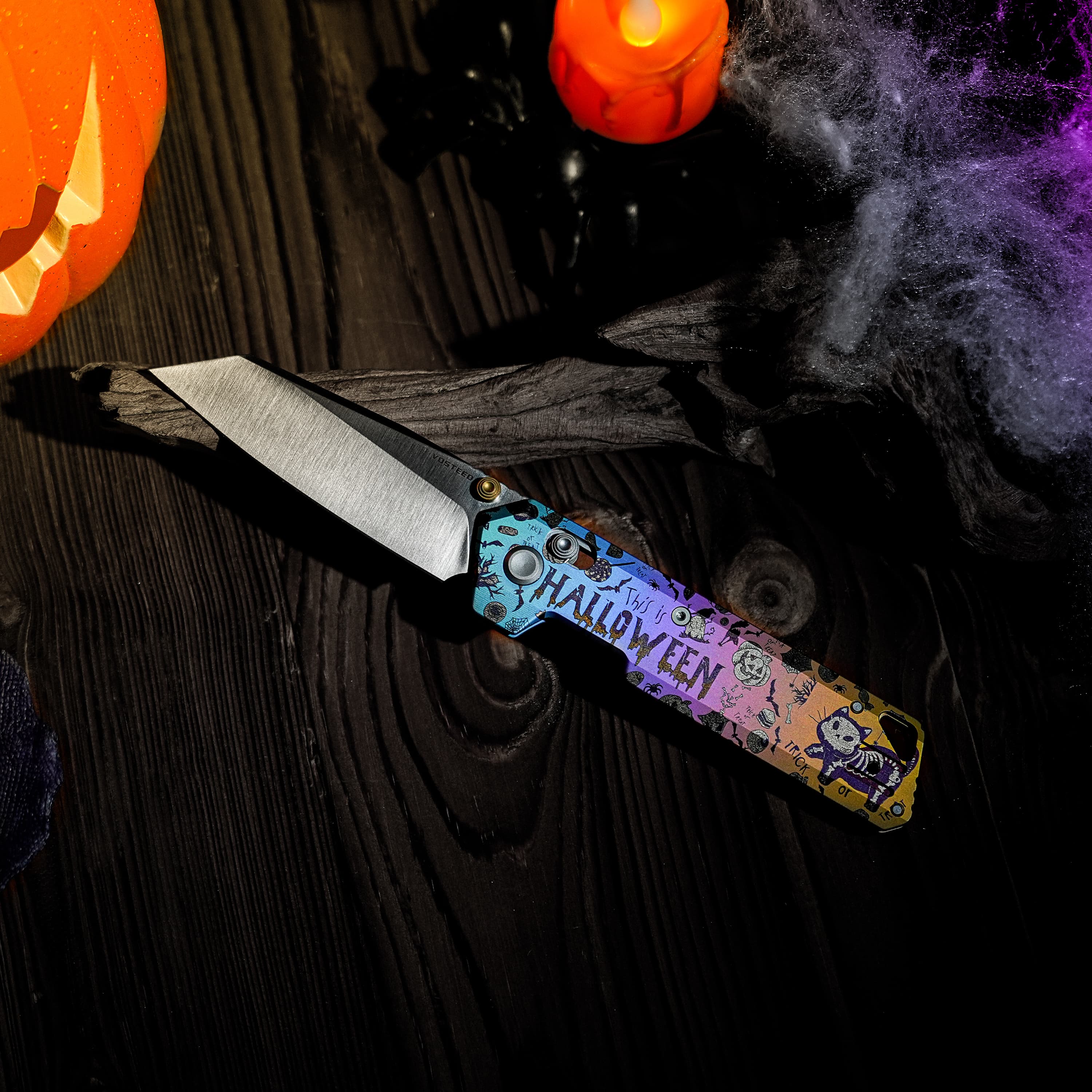 Parallel- Crossbar Lock (2.90" S35VN Blade & Titanium Handle) - A3517