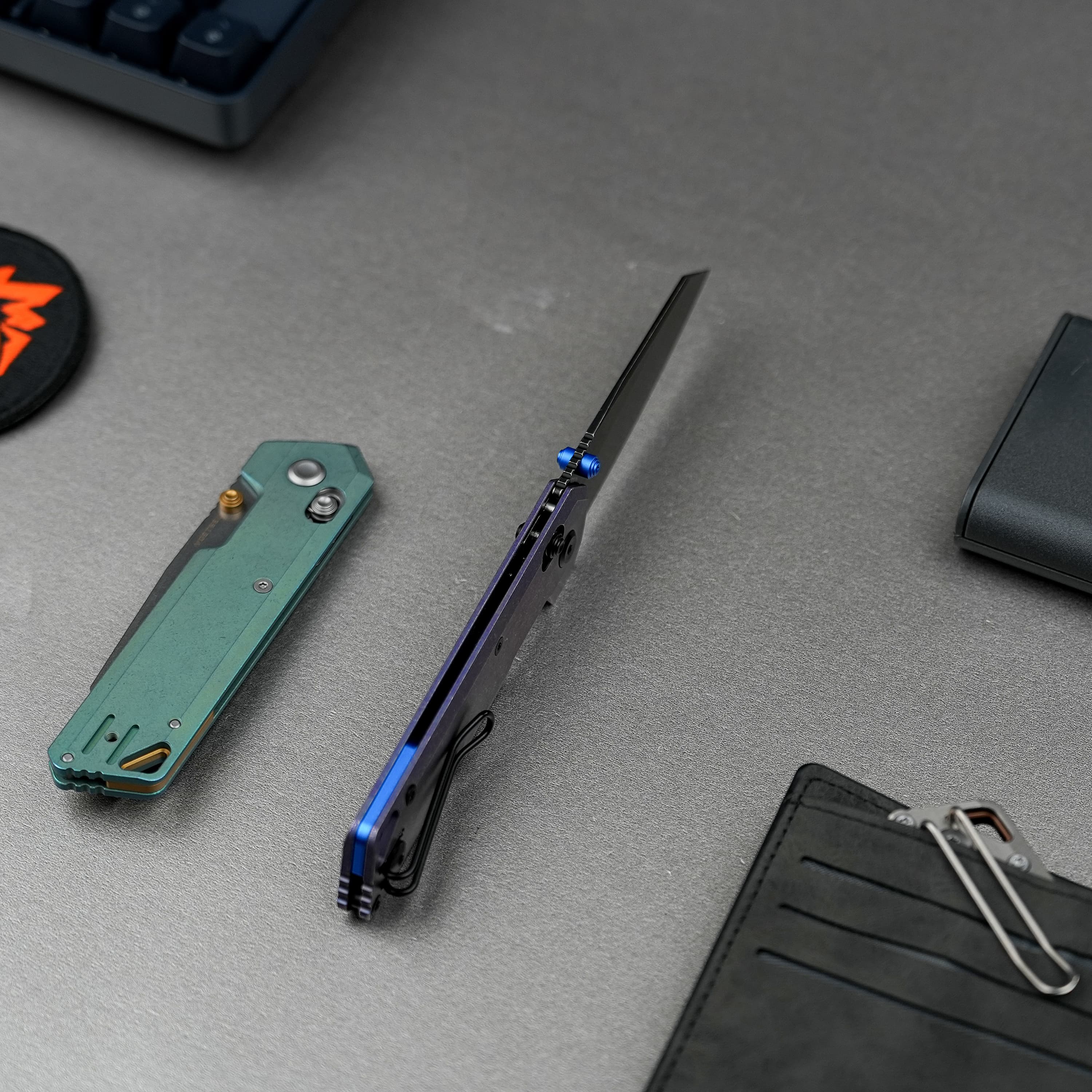 Parallel- Crossbar Lock (2.90" S35VN Blade & Titanium Handle) - A3518