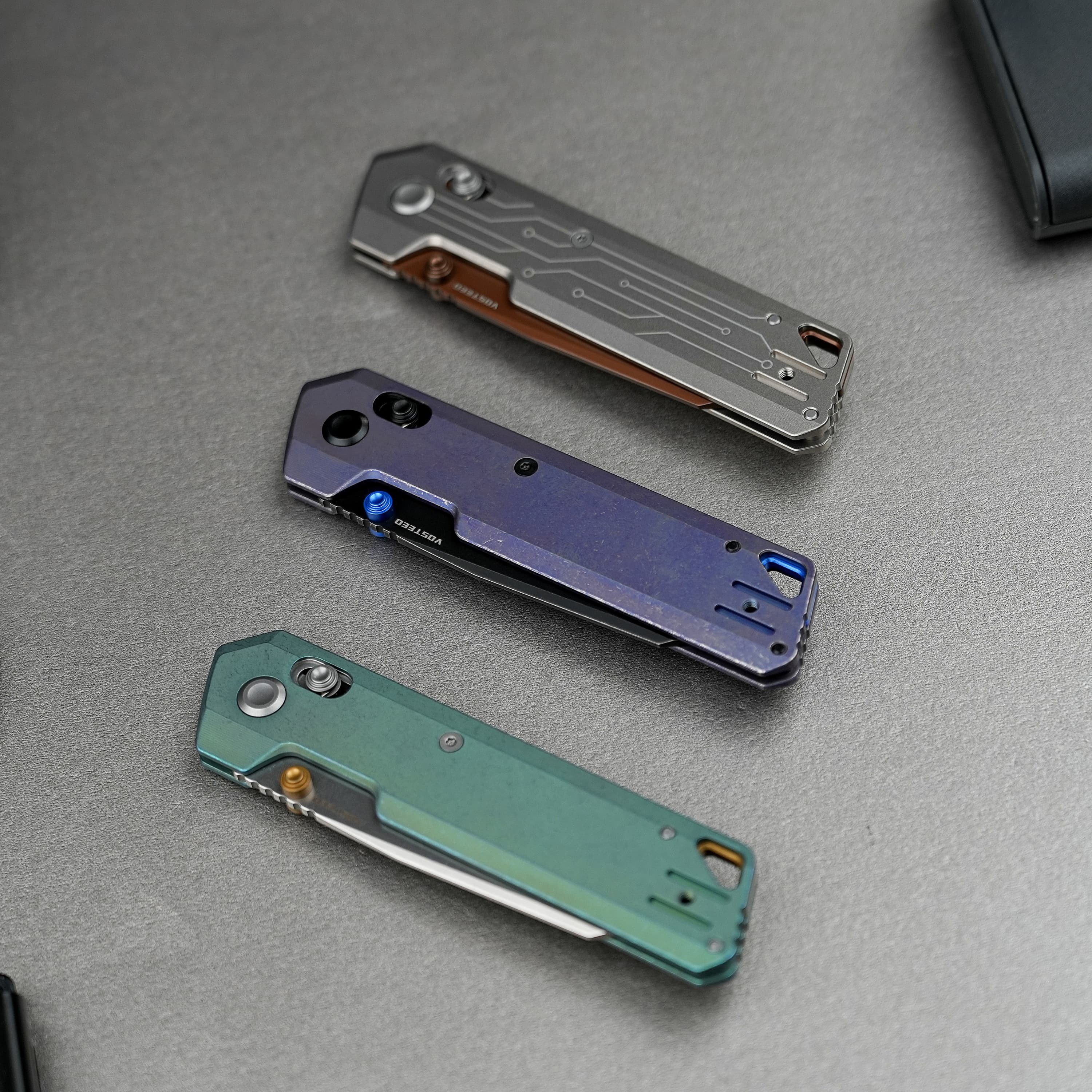 Parallel- Crossbar Lock (2.90" S35VN Blade & Titanium Handle) - A3518