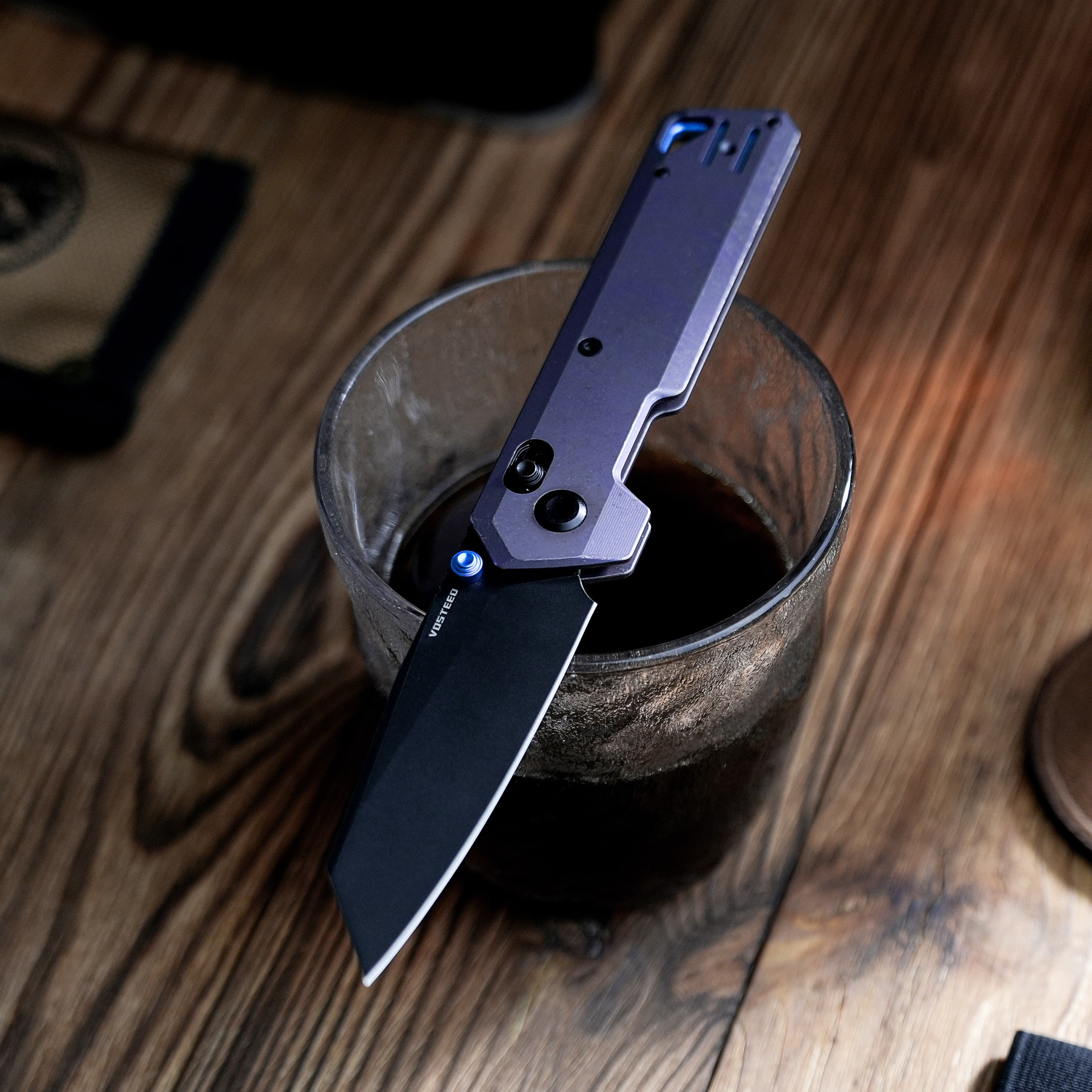 Parallel- Crossbar Lock (2.90" S35VN Blade & Titanium Handle) - A3518