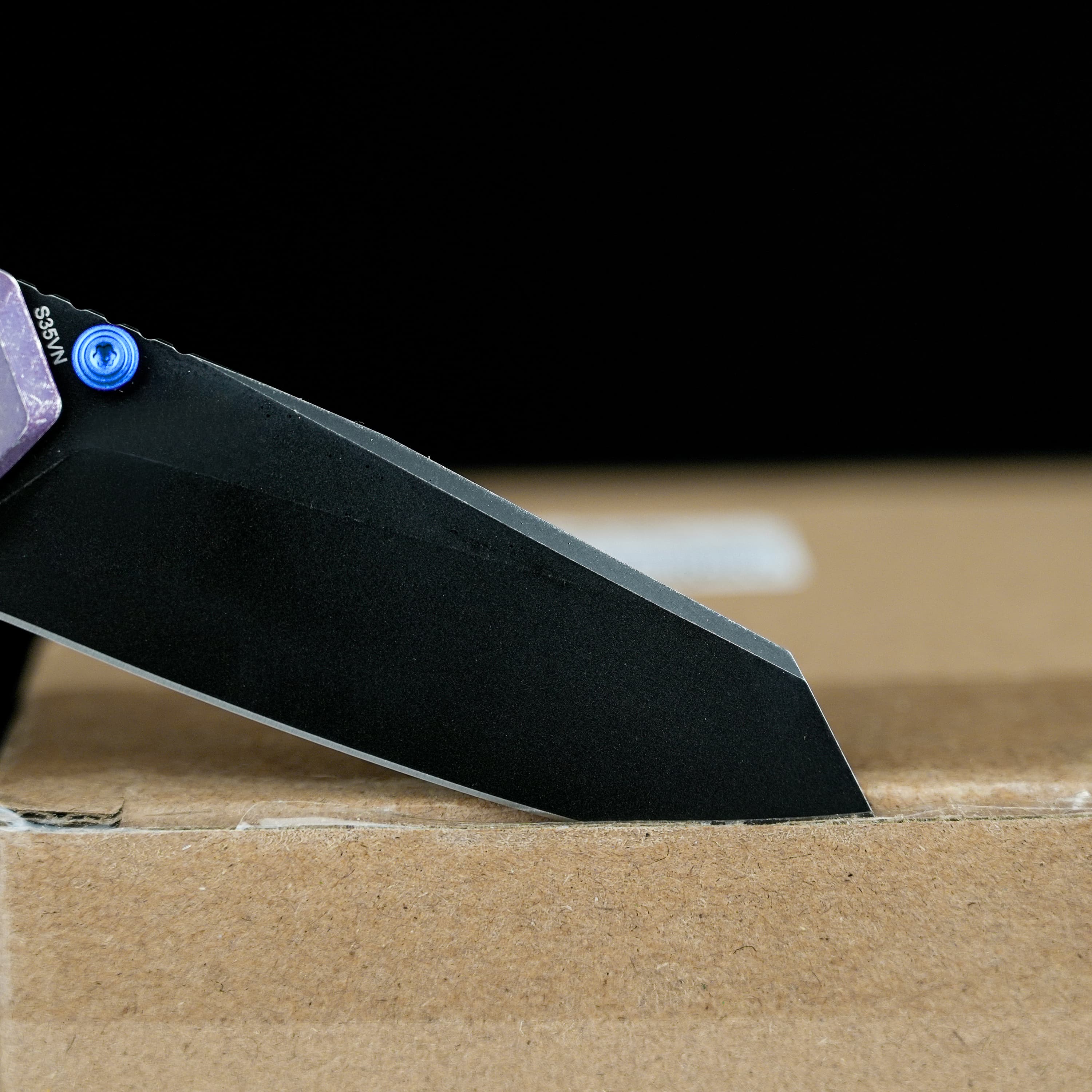 Parallel- Crossbar Lock (2.90" S35VN Blade & Titanium Handle) - A3518