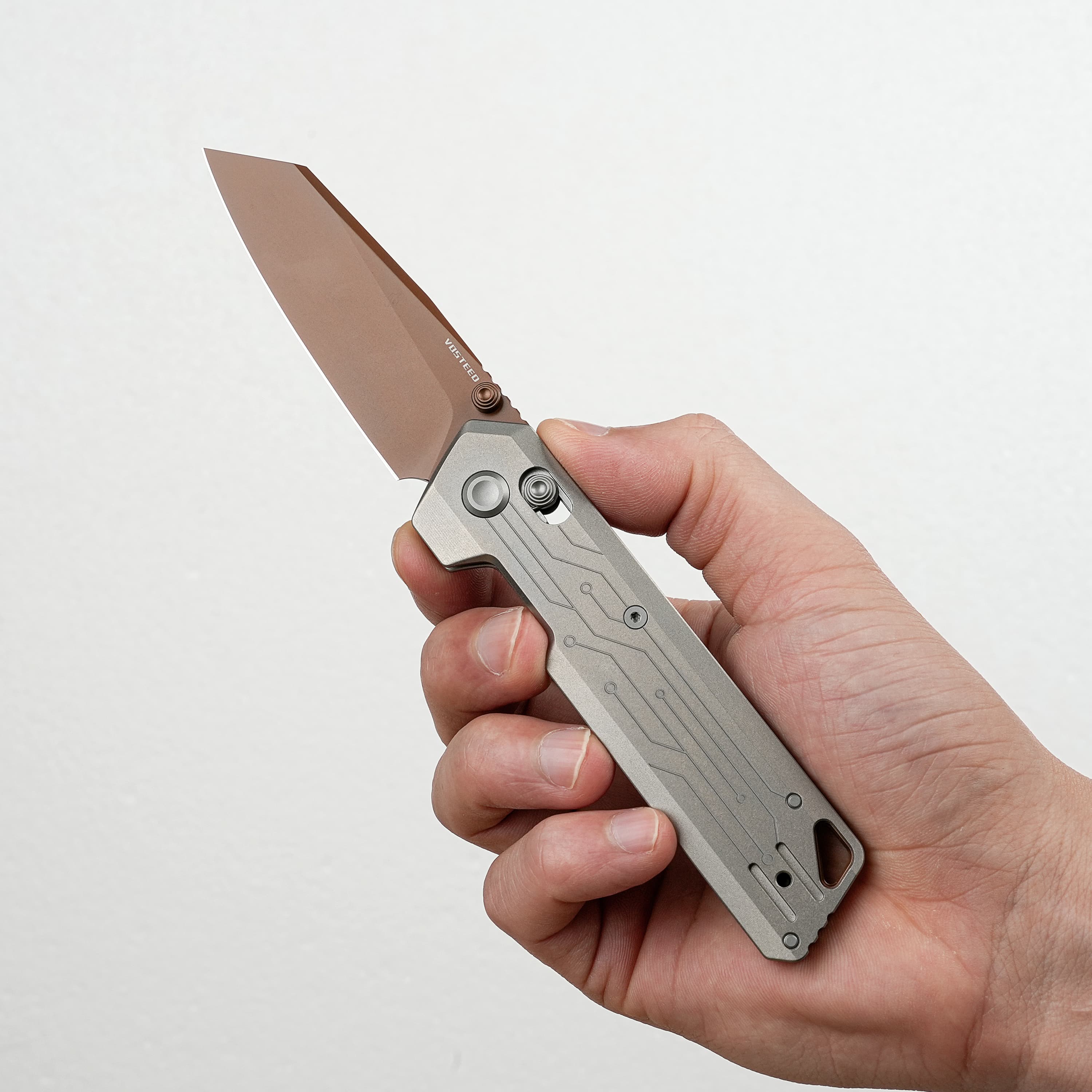 Parallel- Crossbar Lock (2.90" 154CM Blade & Titanium Handle) - A3520