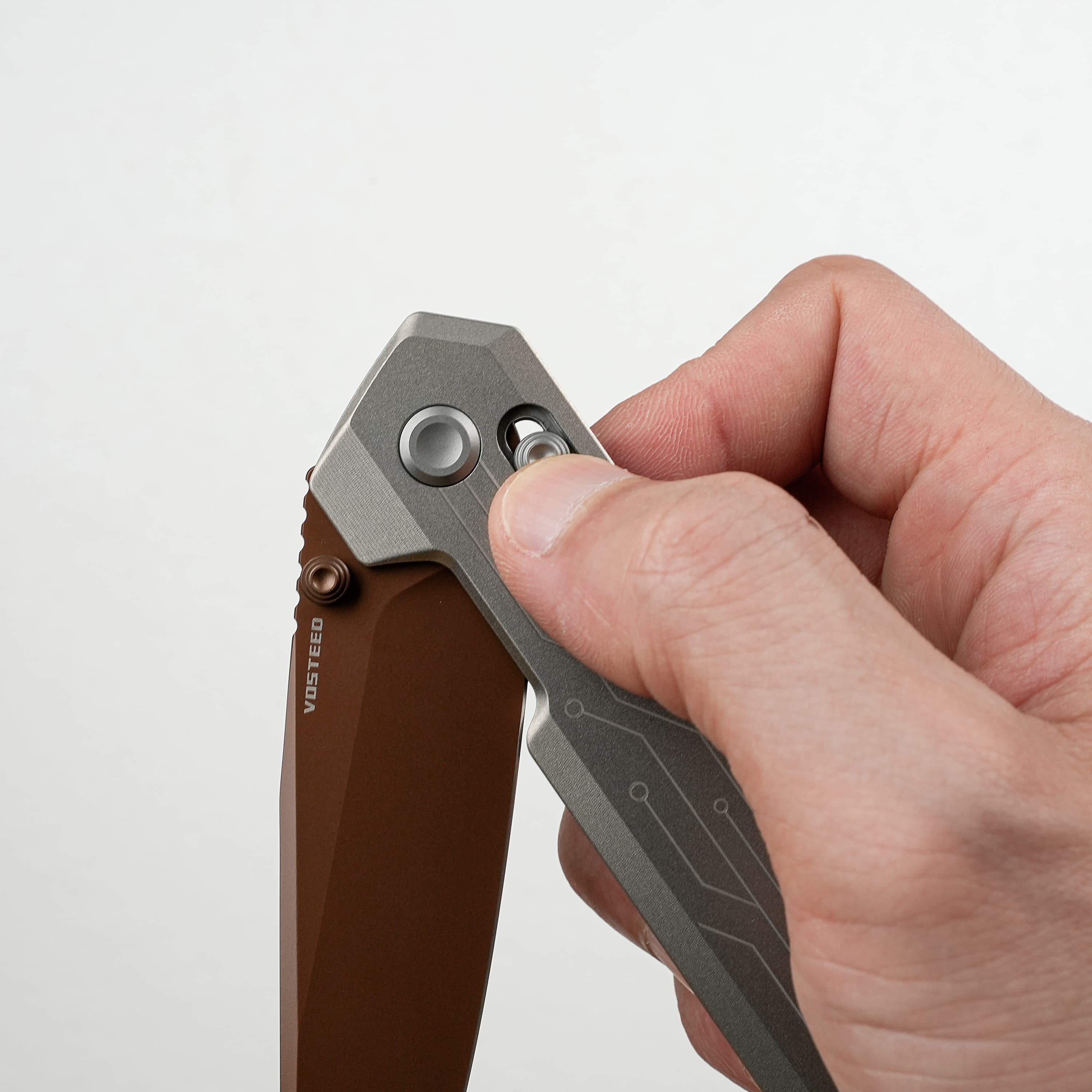 Parallel- Crossbar Lock (2.90" 154CM Blade & Titanium Handle) - A3520