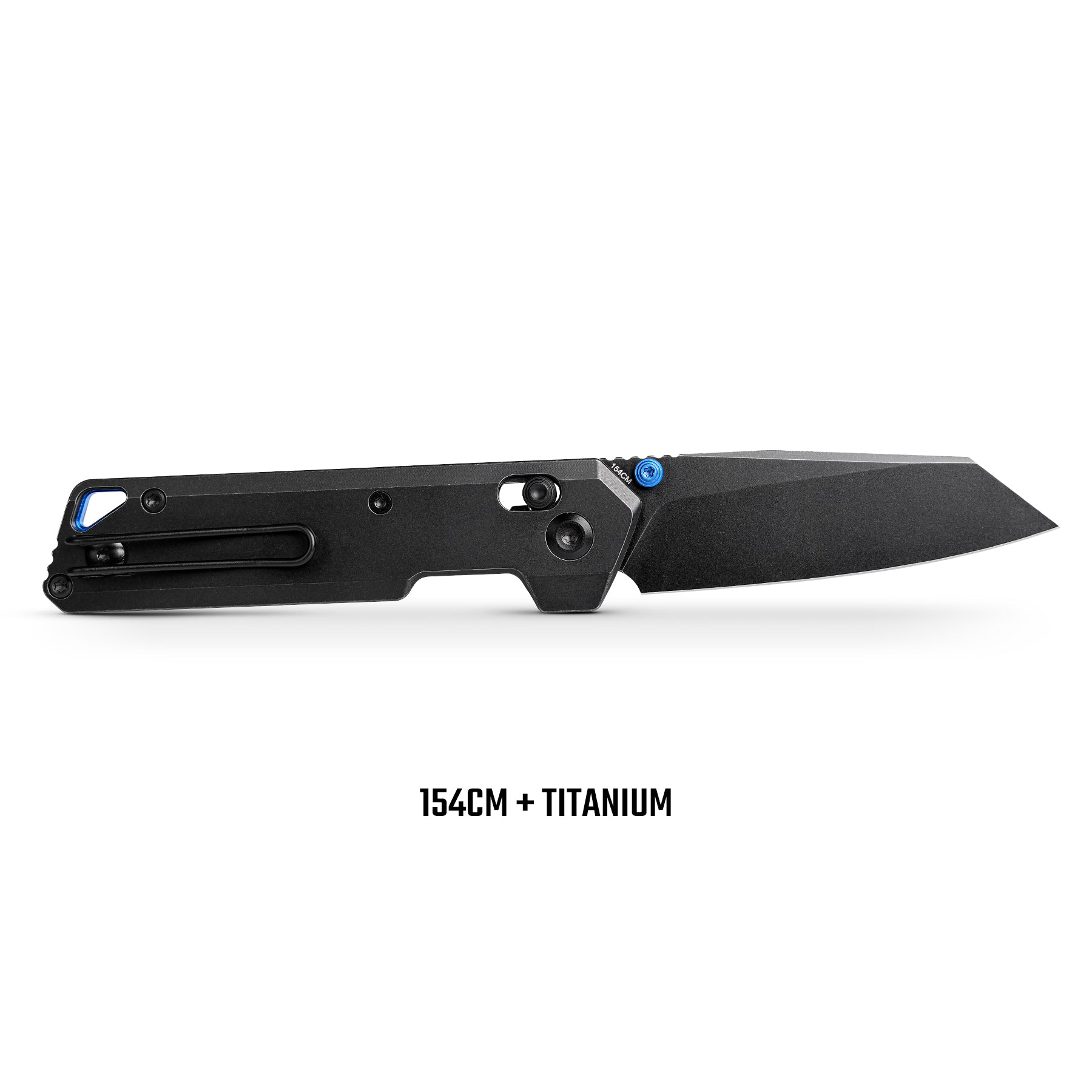 Parallel- Crossbar lock (2.90" 154CM Blade & Titanium Handle) - A3501