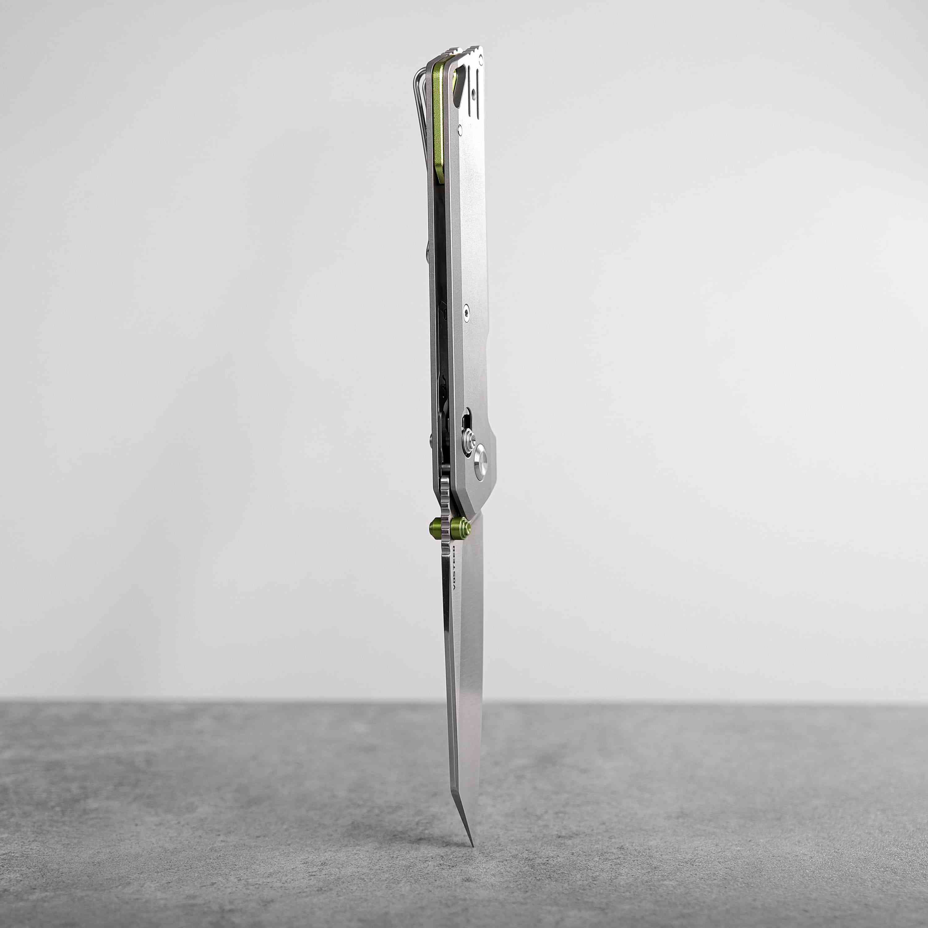 Parallel- Crossbar lock (2.90" 154CM Blade & Titanium Handle) - A3503