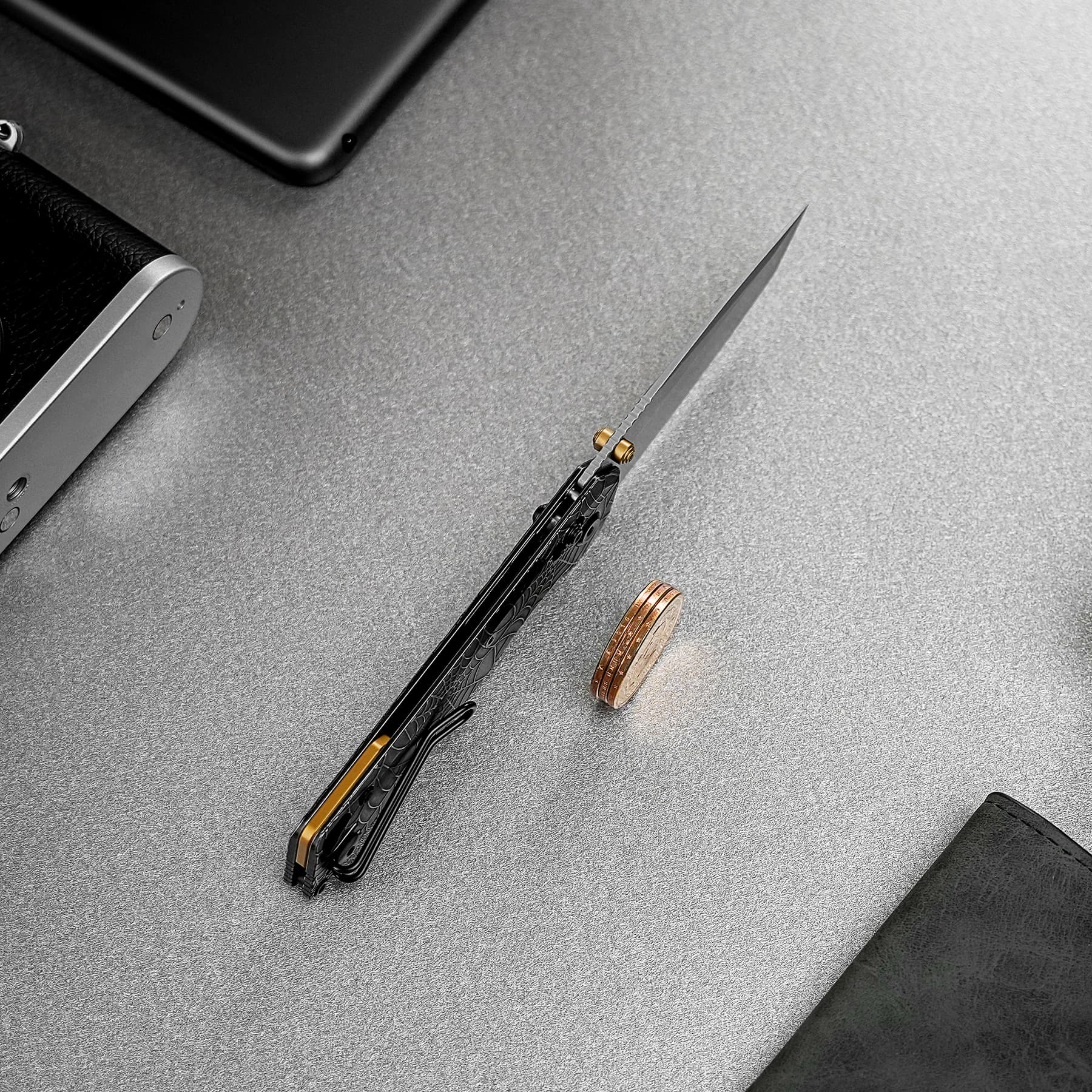 Coming Soon - Parallel- Crossbar Lock (2.90" S35VN Blade & Titanium Handle) - A3522