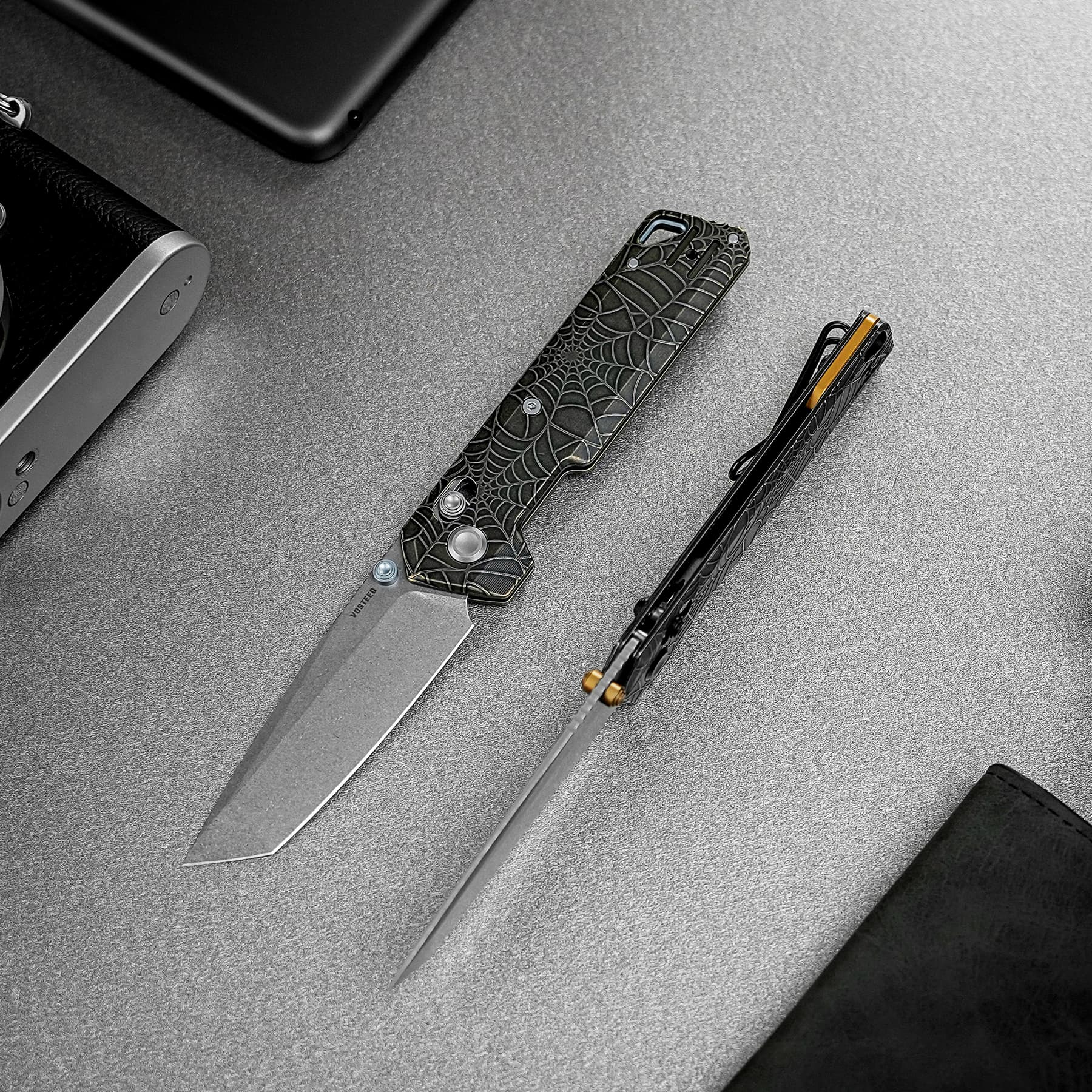 Coming Soon - Parallel- Crossbar Lock (2.90" S35VN Blade & Titanium Handle) - A3523