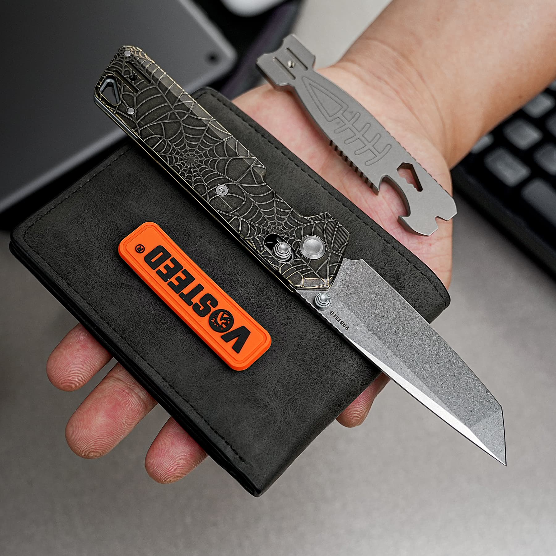 Coming Soon - Parallel- Crossbar Lock (2.90" S35VN Blade & Titanium Handle) - A3523