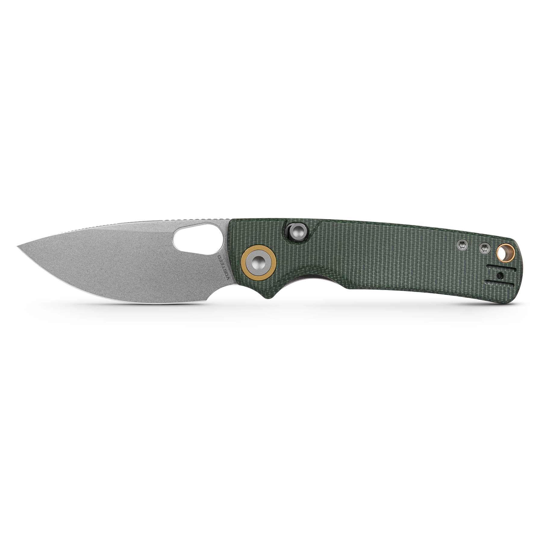 Porcupine - Top Liner Lock  (2.99" 14C28N Blade & Micarta Handle) - A2603